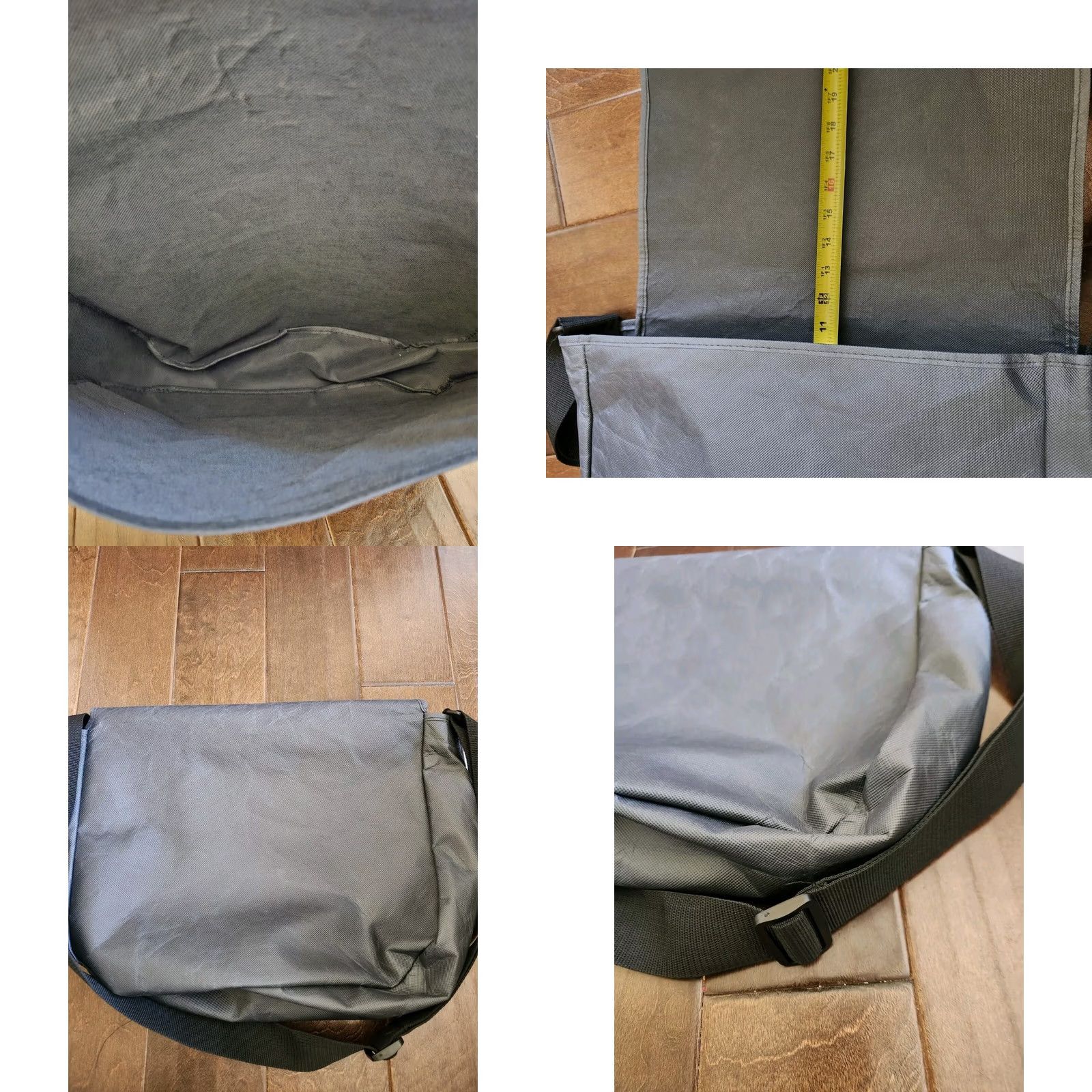 Griffin Griffin Messenger Bag Black 11" Medium Men Size ONE SIZE - 8 Thumbnail