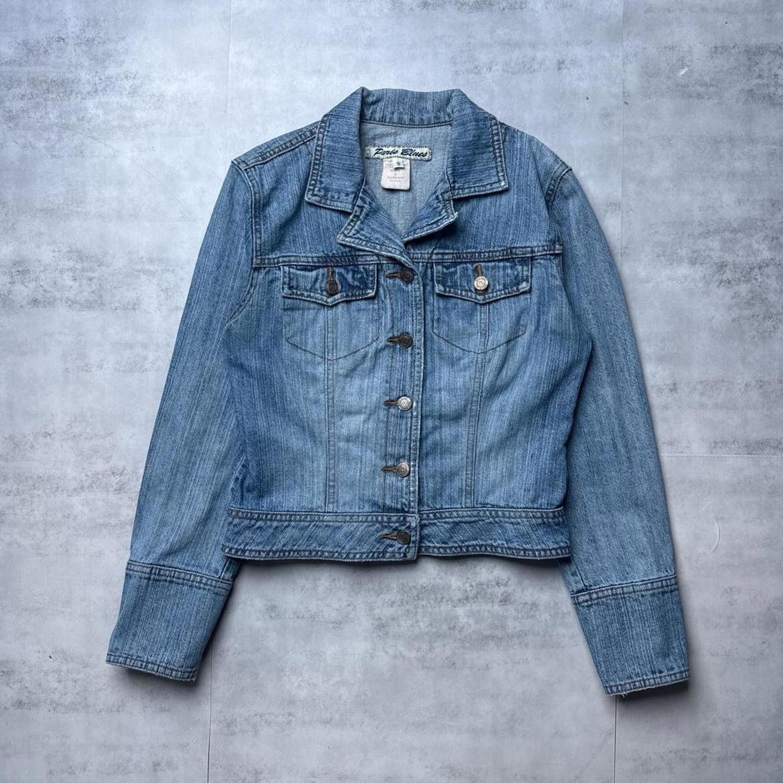 Other Y2K Paris Blues 00s Denim Jacket Size S / US 4 / IT 40 - 1 Thumbnail