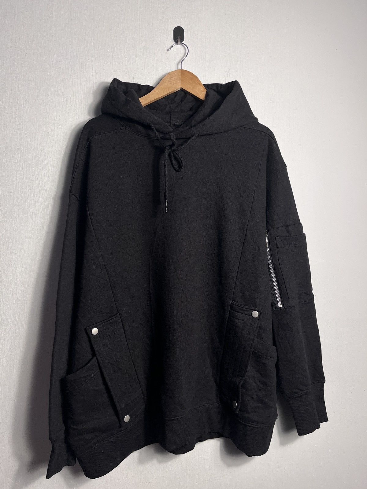 A.F artefact sweat military hoodie