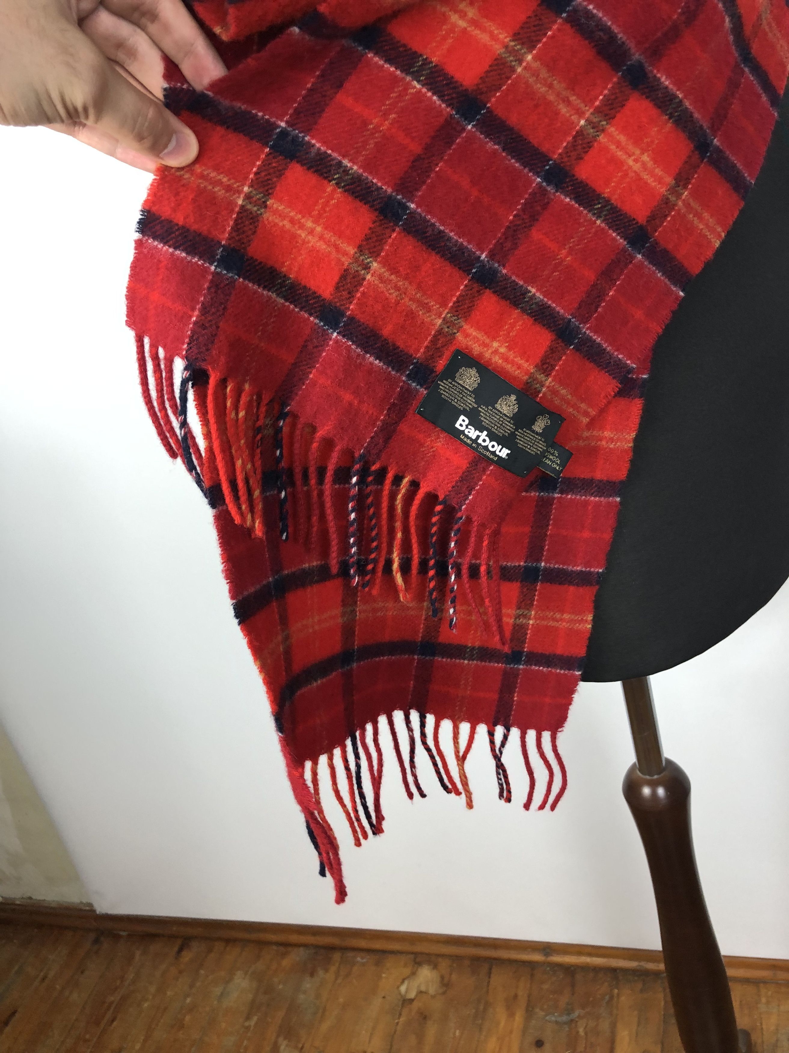 Barbour Barbour Scarf Lambswool Check Size ONE SIZE - 5 Thumbnail