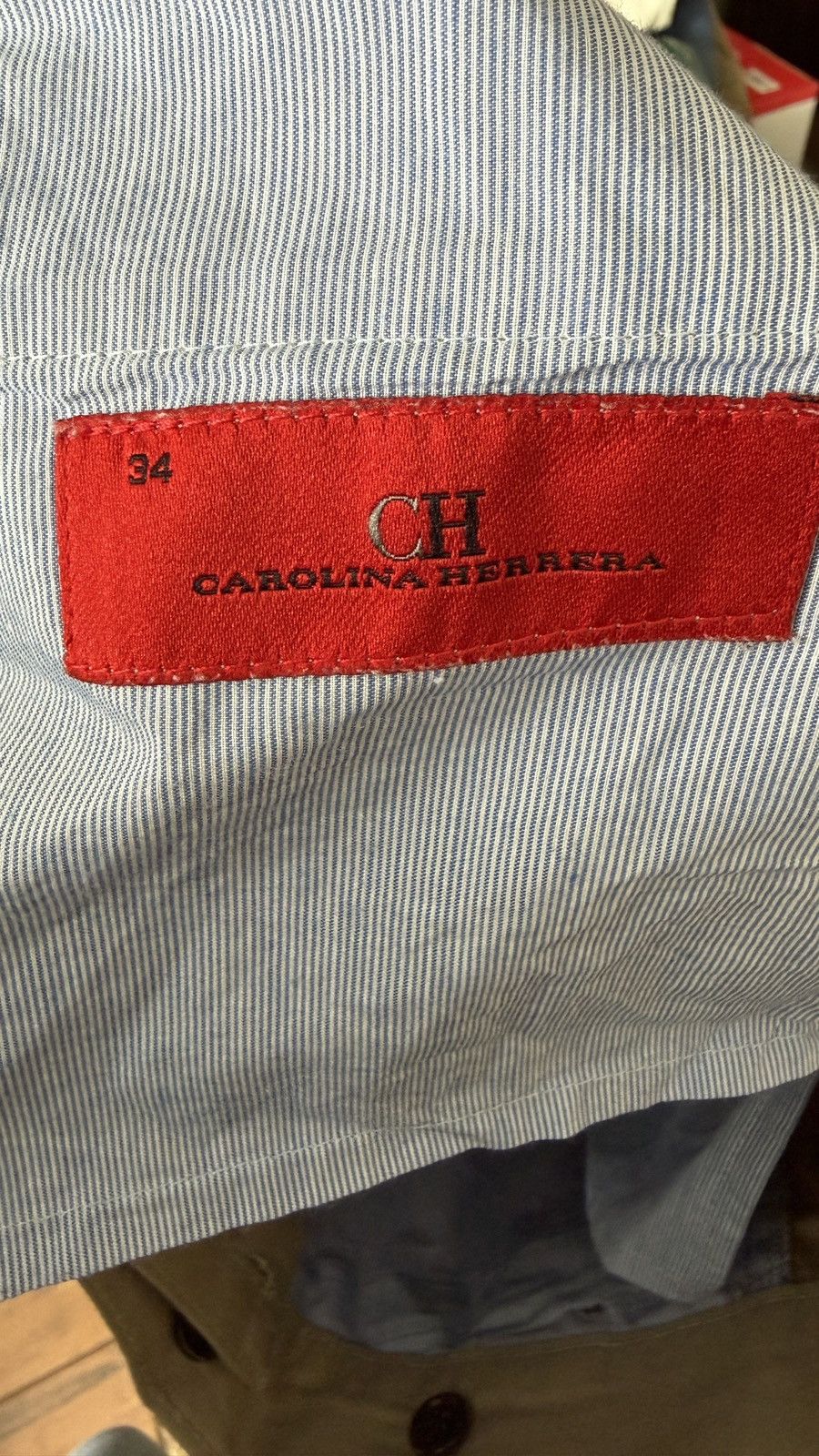 Carolina Herrera Side striped summer khaki short Size US 34 / EU 50 - 5 Thumbnail
