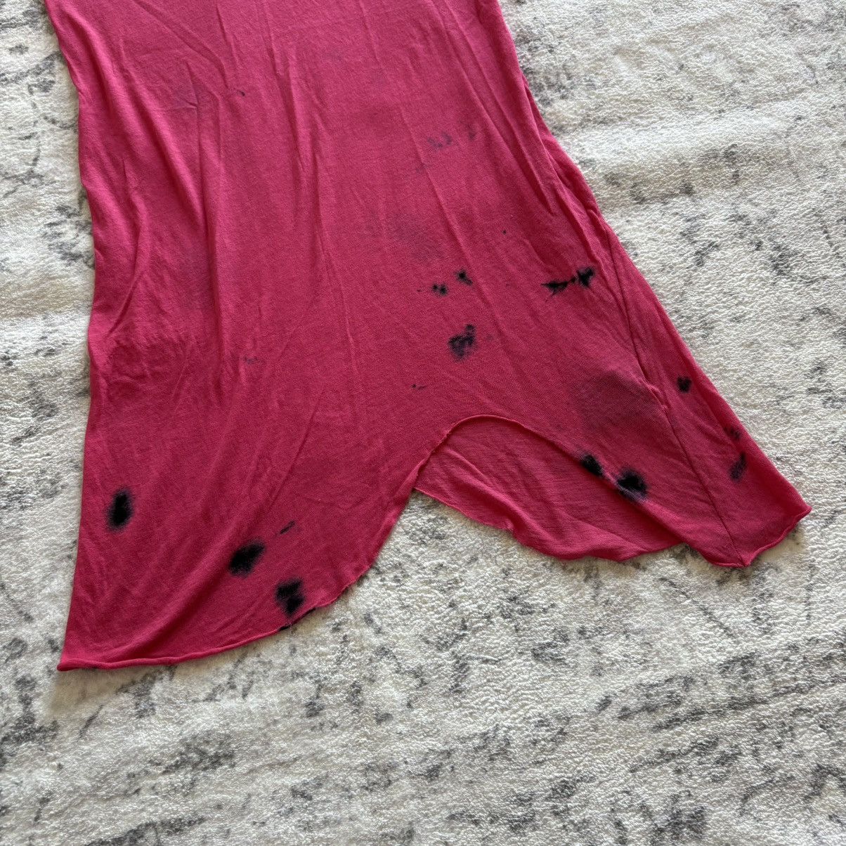 If Six Was Nine Wired Tie Dye Tank Top Shirt Pink Size 1