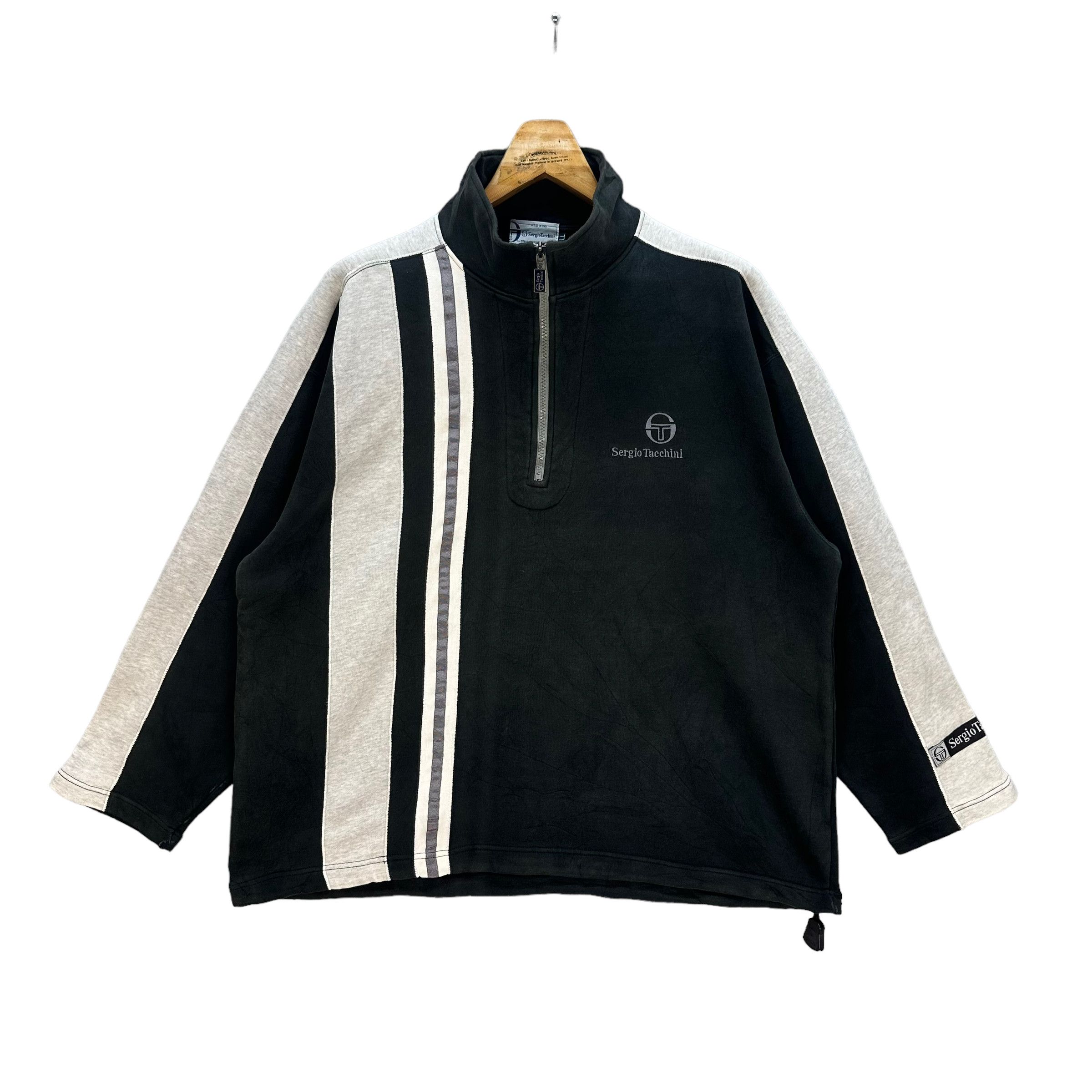 Sergio Tacchini SERGIO TACCHINI HALF ZIP SWEATER #8127-204 Size US L / EU 52-54 / 3 - 1 Thumbnail