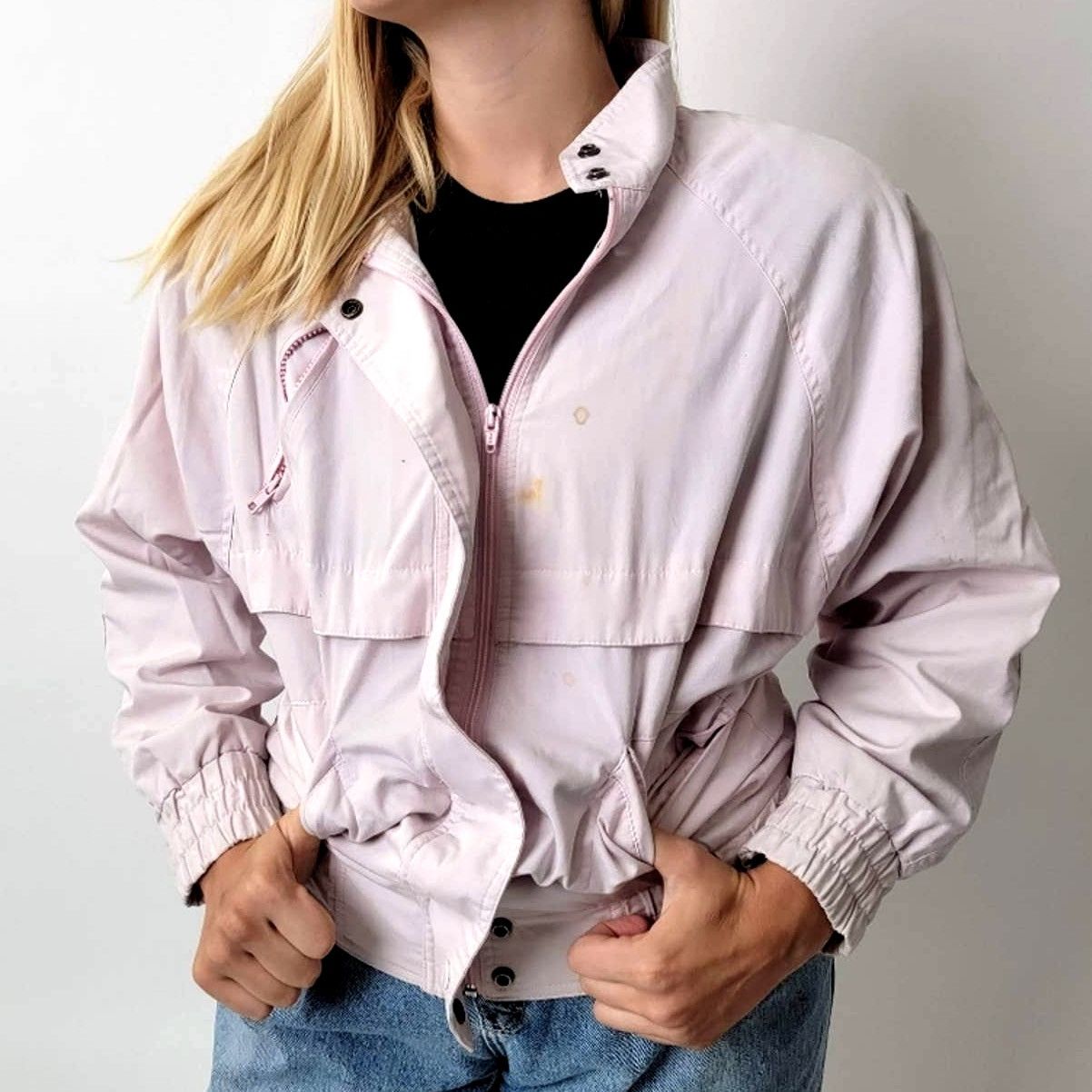 Vintage Vintage 90s Lightweight Bomber Jacket Size M / US 6-8 / IT 42-44 - 1 Thumbnail