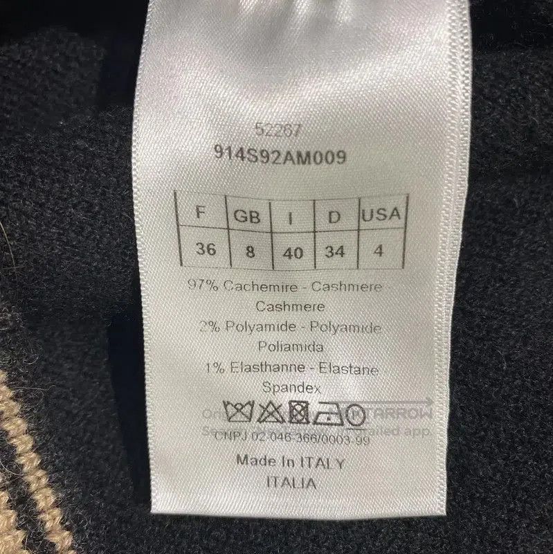 Dior Dior Khaki Cashmere Women's Sweatshirt . Size S / US 4 / IT 40 - 6 Thumbnail