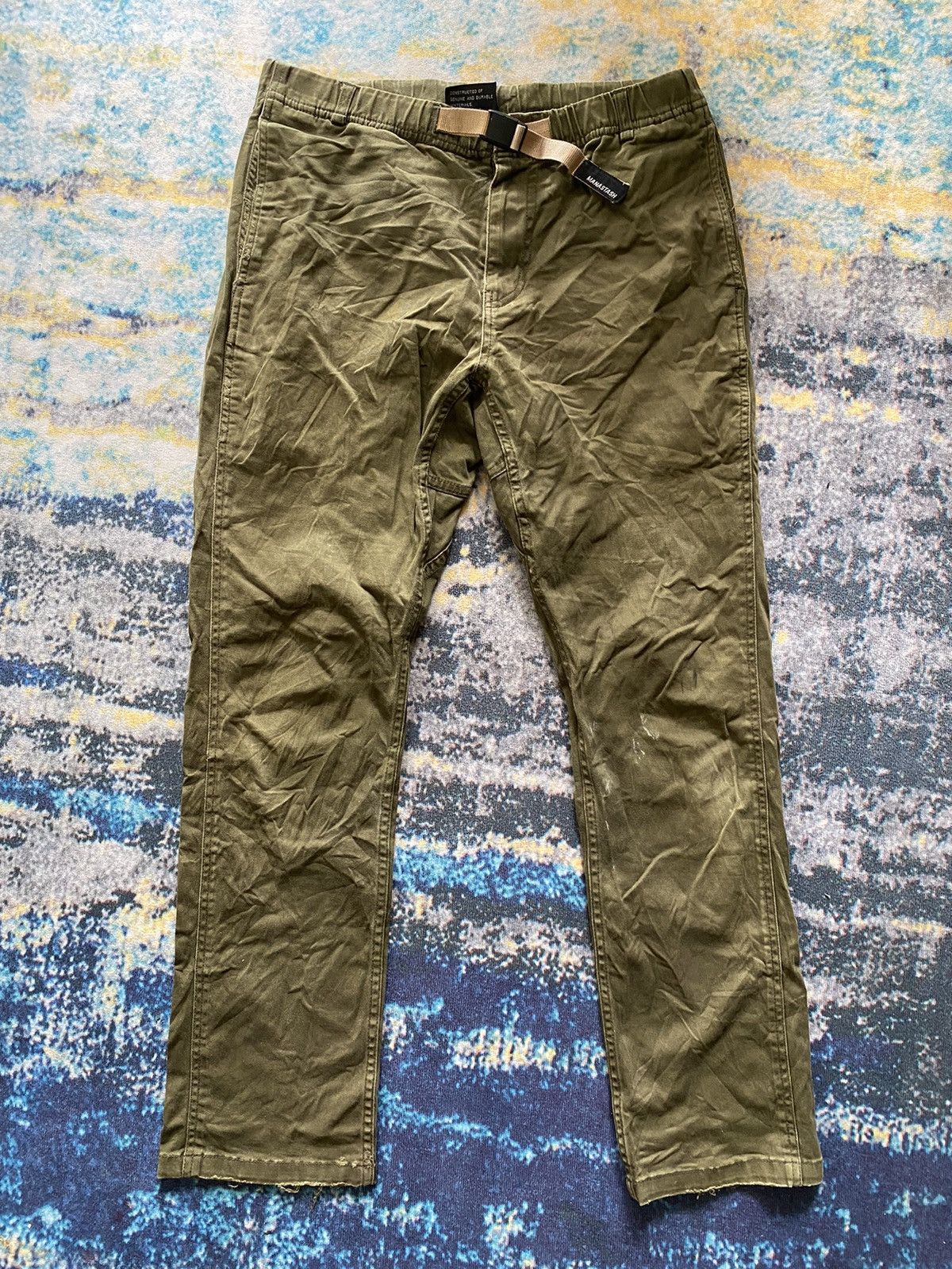 Manastash Manastash Flex Climber Pants Olive Green Size US 33 - 1 Thumbnail