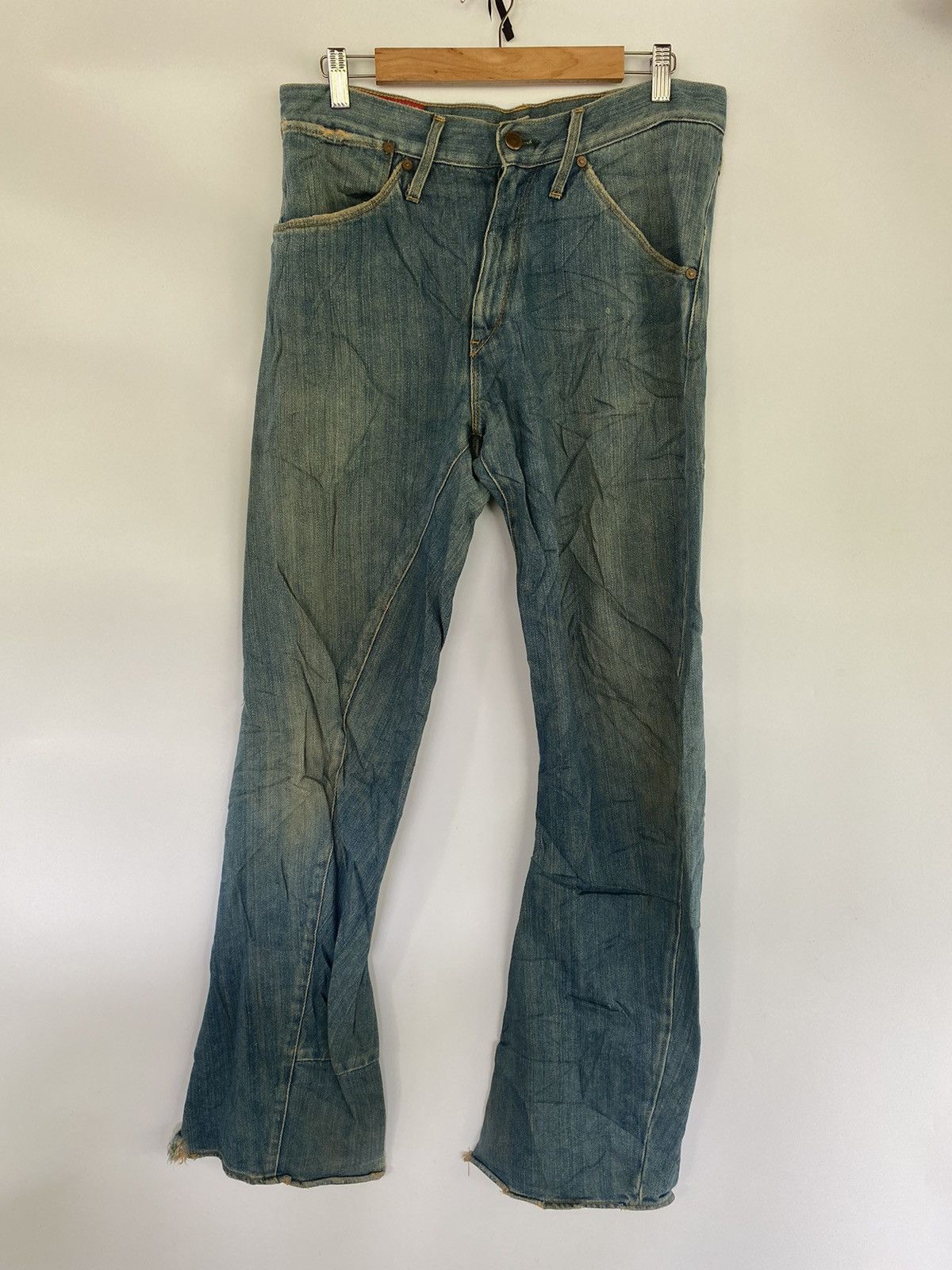 Levi's Levi’s RED Distressed Denim Jeans Pants Made in Italy Size US 34 / EU 50 - 1 Thumbnail