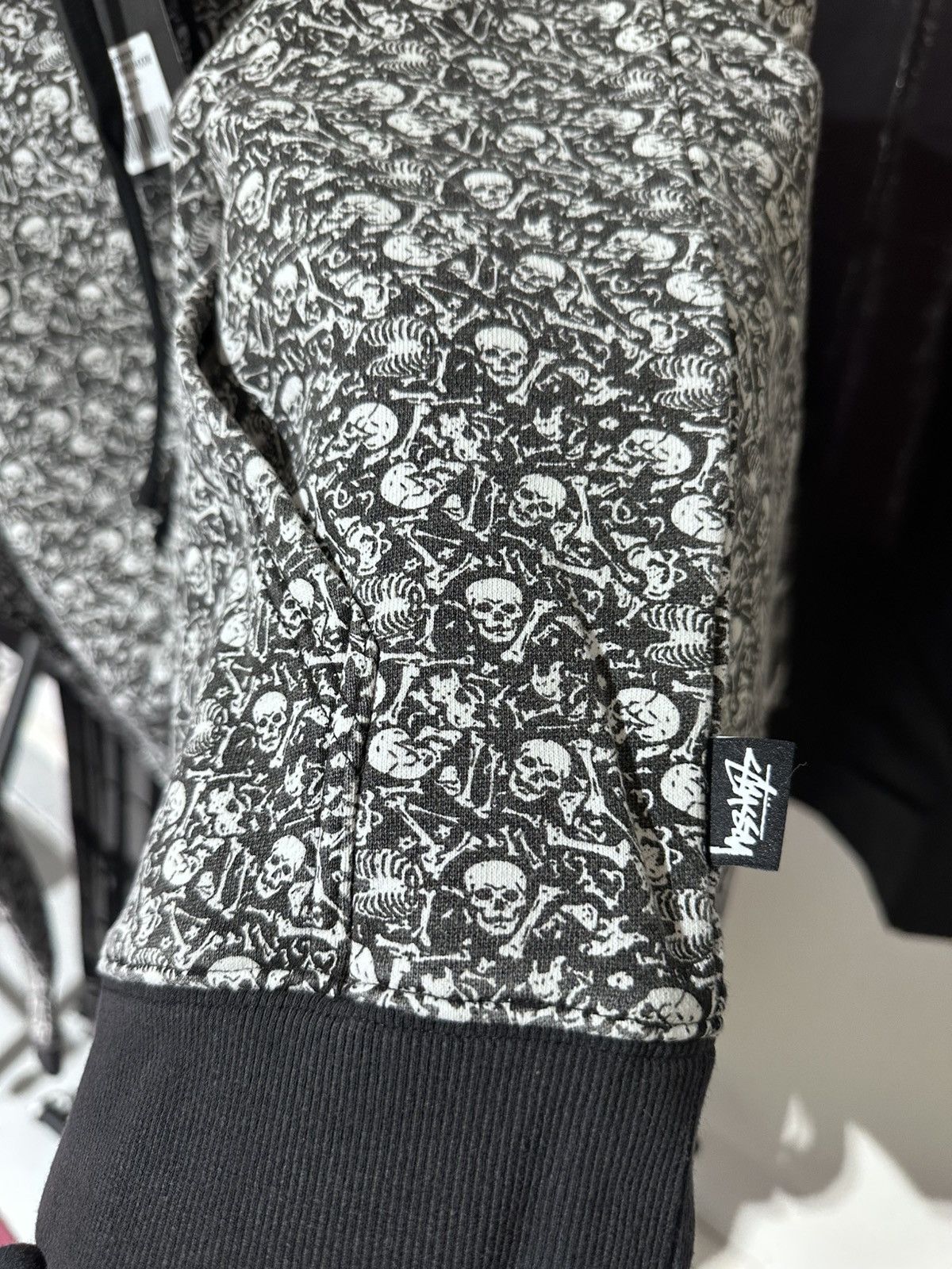 Stussy Stussy Vintage Bones Hoodie Size US M / EU 48-50 / 2 - 4 Thumbnail