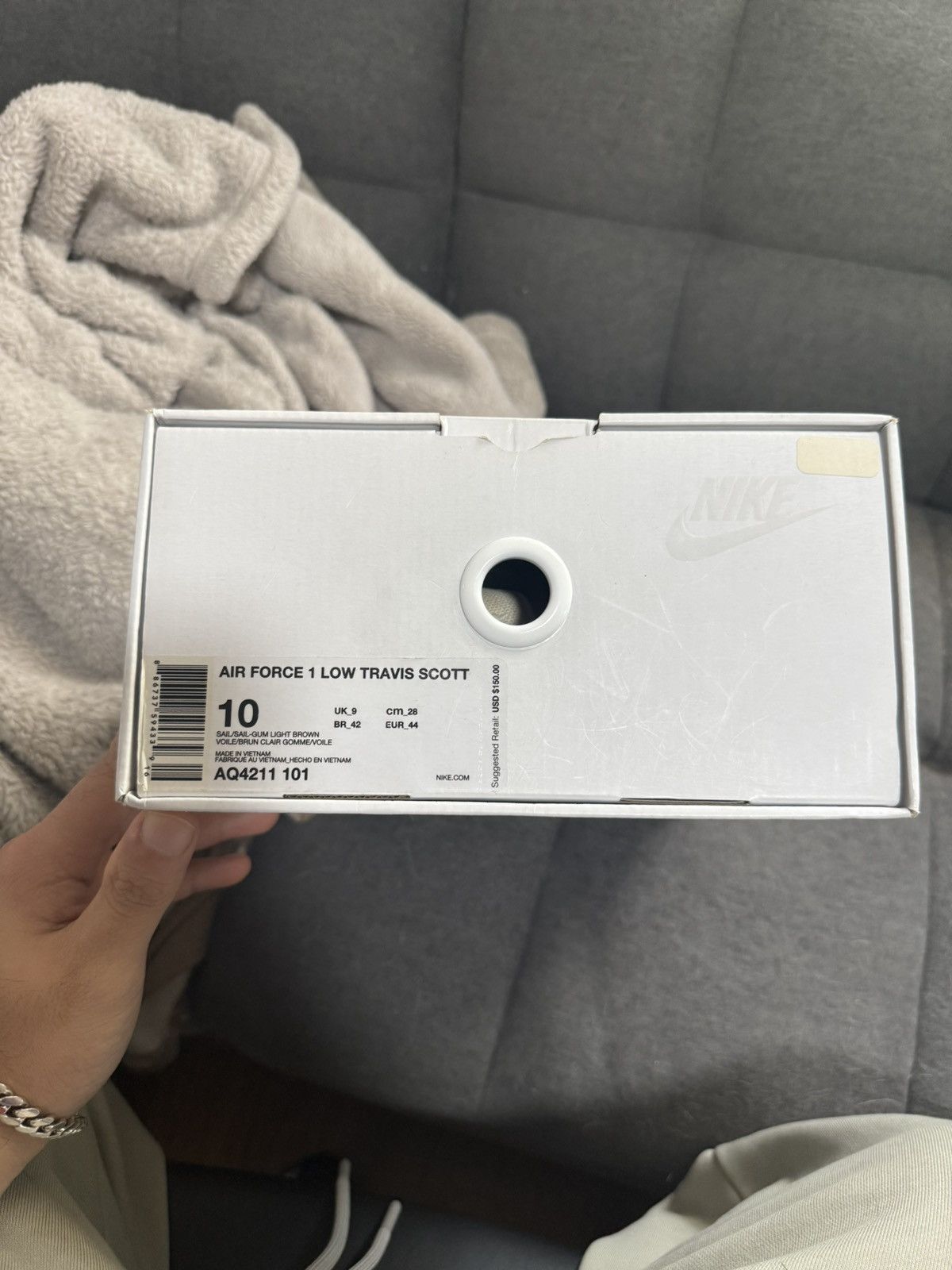 Nike × Travis Scott Travis scott nike air force 1 Size US 10 / EU 43 - 9 Thumbnail