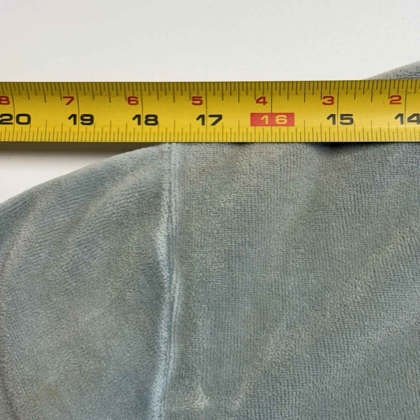 Vintage Vintage Velour Sweatshirt 1980s Short Sleeve 1/4 Zip Size M / US 6-8 / IT 42-44 - 15 Thumbnail