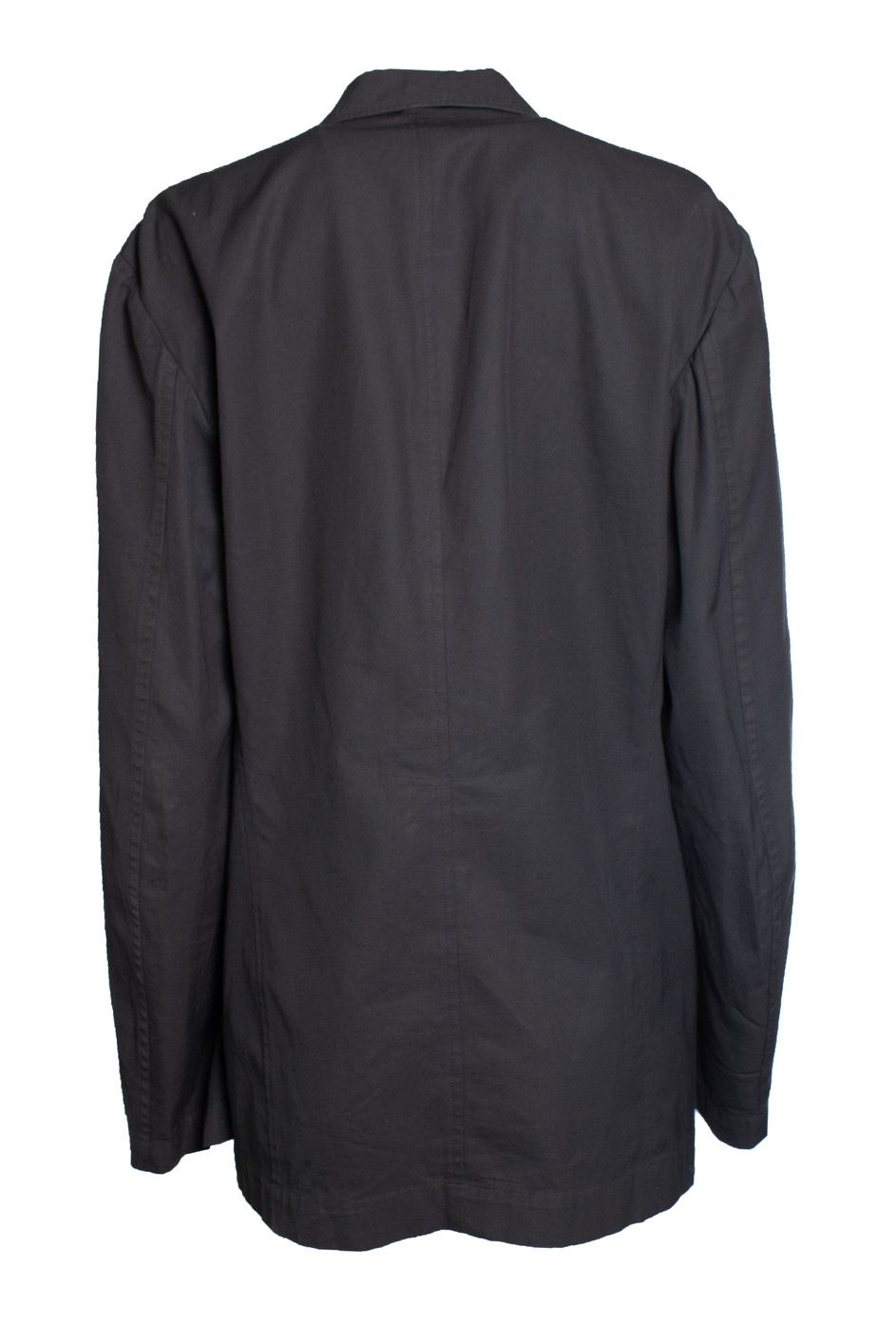 Issey Miyake, Cotton blazer jacket in anthracite