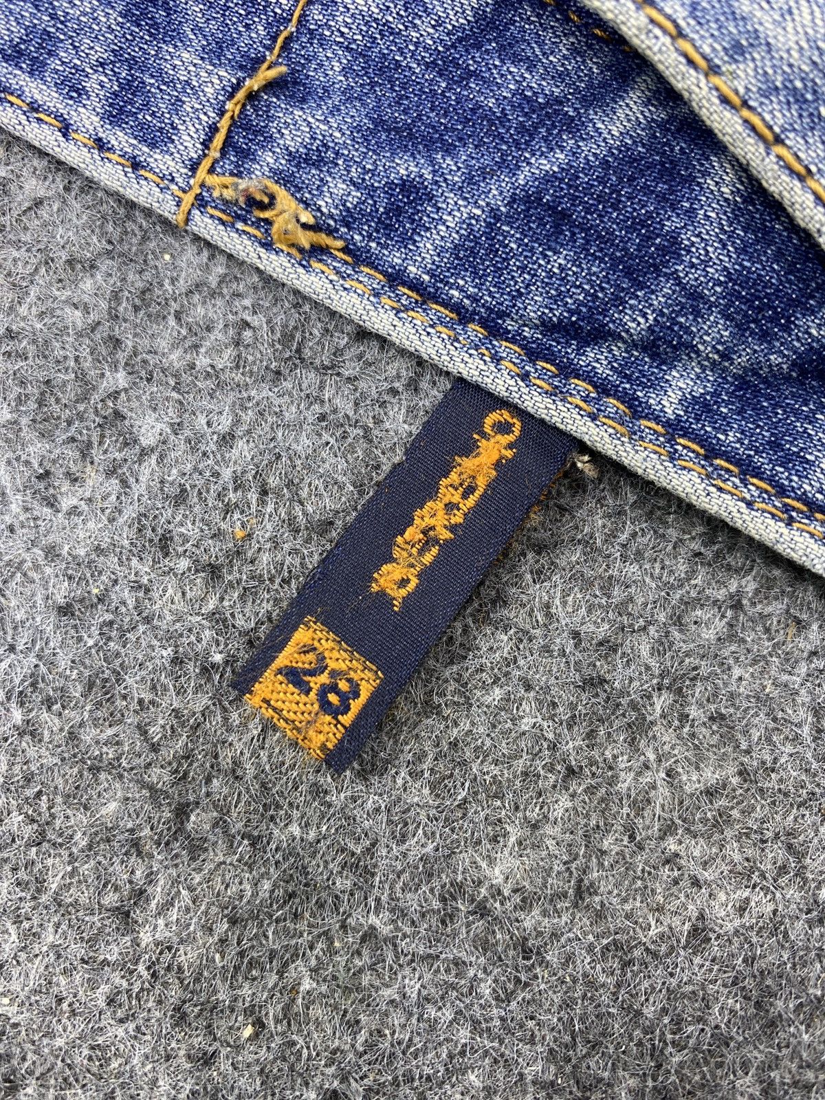 Japanese Brand × Jean Beremo Blue Wash Flare Jeans - J992 Size 29" - 6 Thumbnail