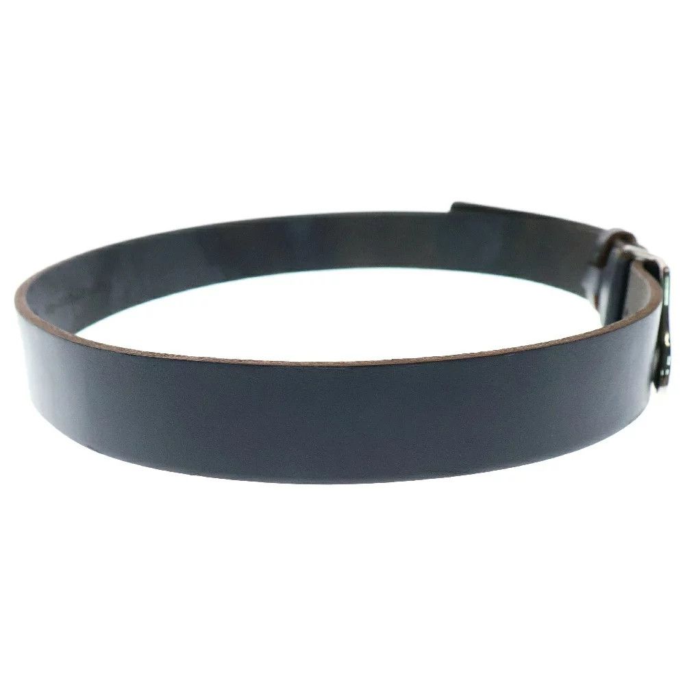 Yohji Yamamoto Yohji Yamamoto POUR HOMME // 97SS Logo Plate Leather Belt Size ONE SIZE - 3 Thumbnail