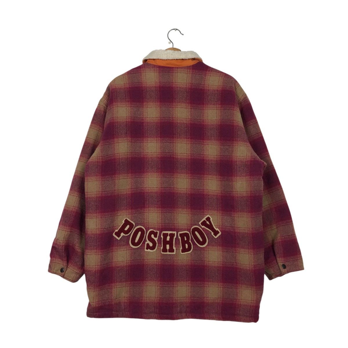 Hysteric Glamour 🔥VINTAGE CHORE WOOL WORKER JACKET POSHBOY BIG LOGO TARTAN Size US L / EU 52-54 / 3 - 10 Thumbnail