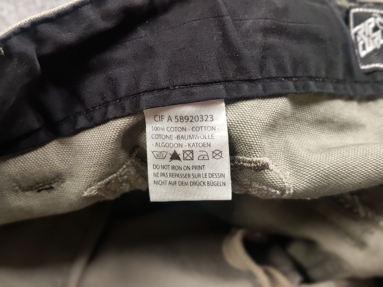 Japanese Brand Vintage 90's junya watanabe style Cargo Baggy camo Pants Size US 33 - 12 Thumbnail