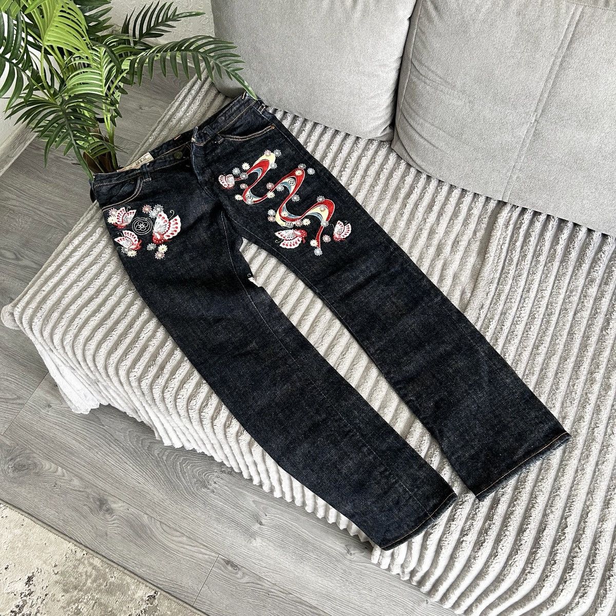 Evisu Evisu Yamane denim jeans Size 28" / US 6 / IT 42 - 1 Thumbnail