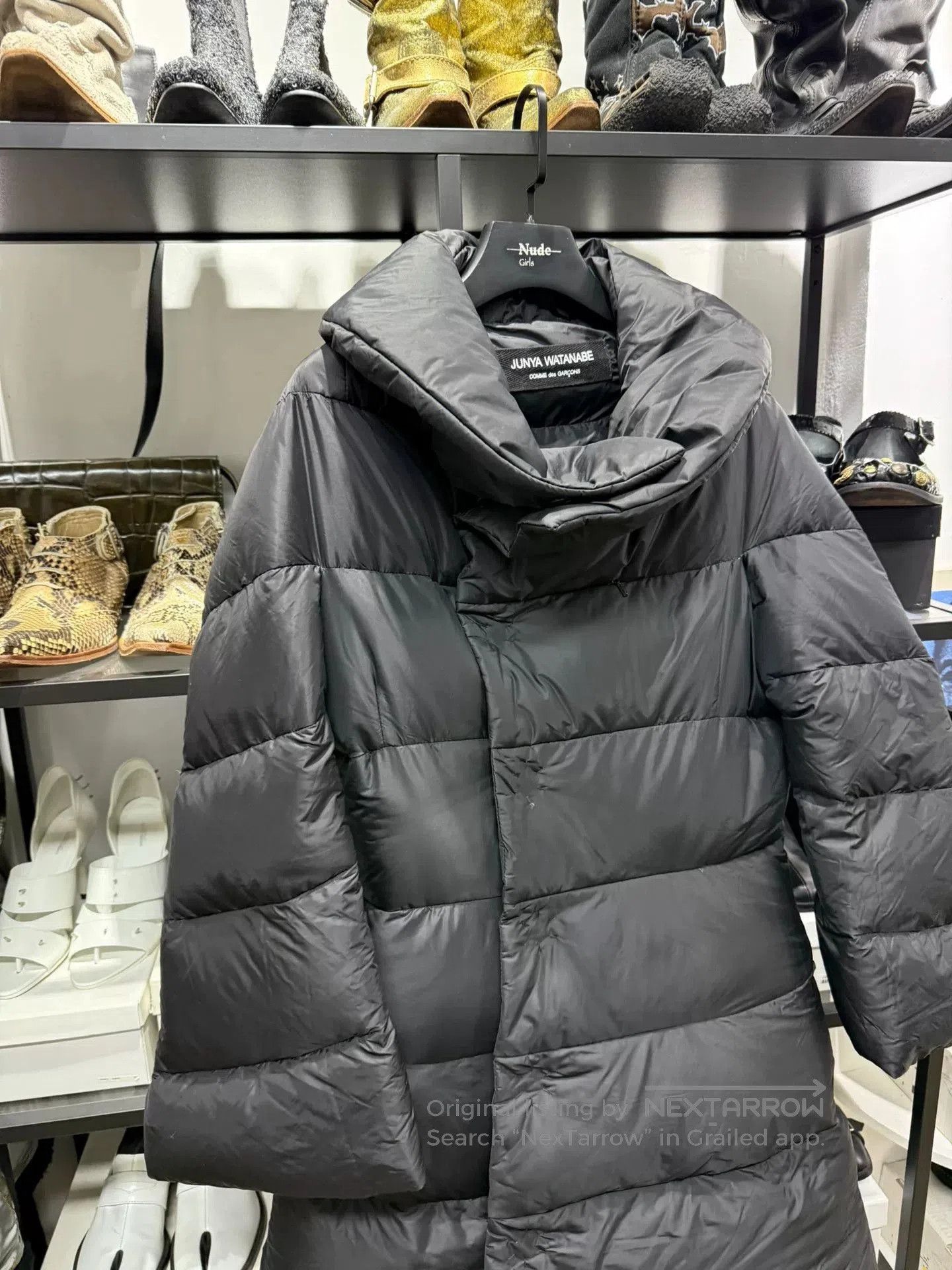 Junya Watanabe unique waist-shaped down coat. Size US M / EU 48-50 / 2 - 2 Thumbnail