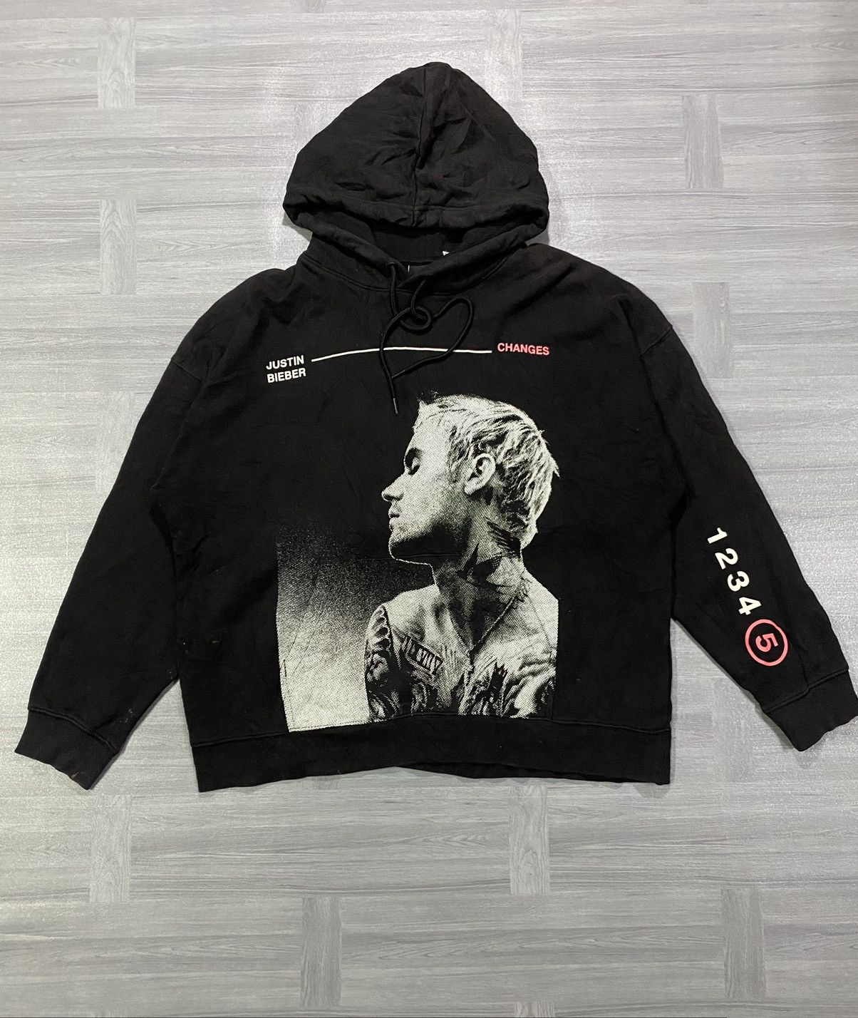 Justin Bieber H&M Justin Bieber Black Hoodie Size US XL / EU 56 / 4 - 1 Thumbnail