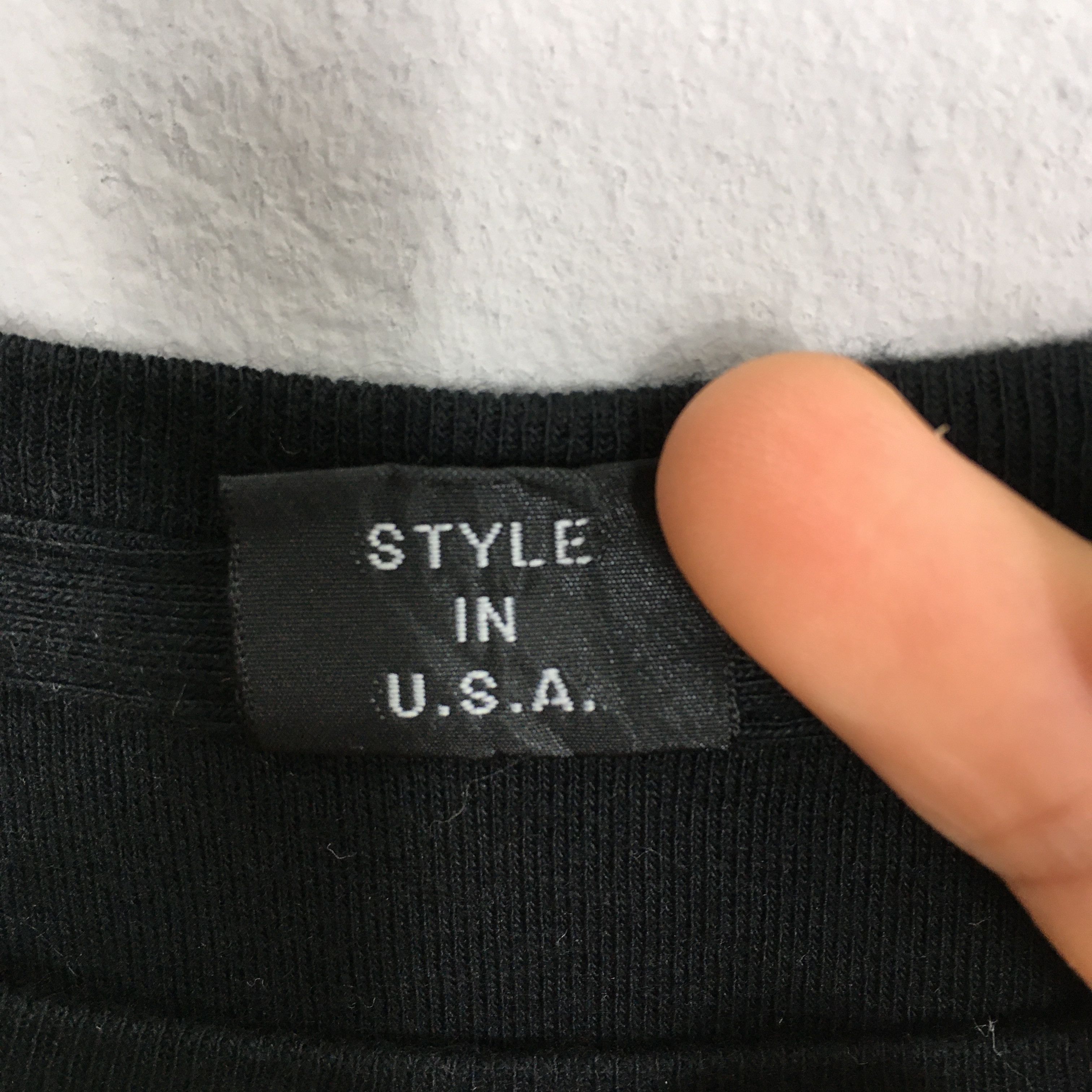 Avirex × Vintage Vintage Avirex Usa Air Force USAF Black T shirt Medium Size US M / EU 48-50 / 2 - 7 Thumbnail