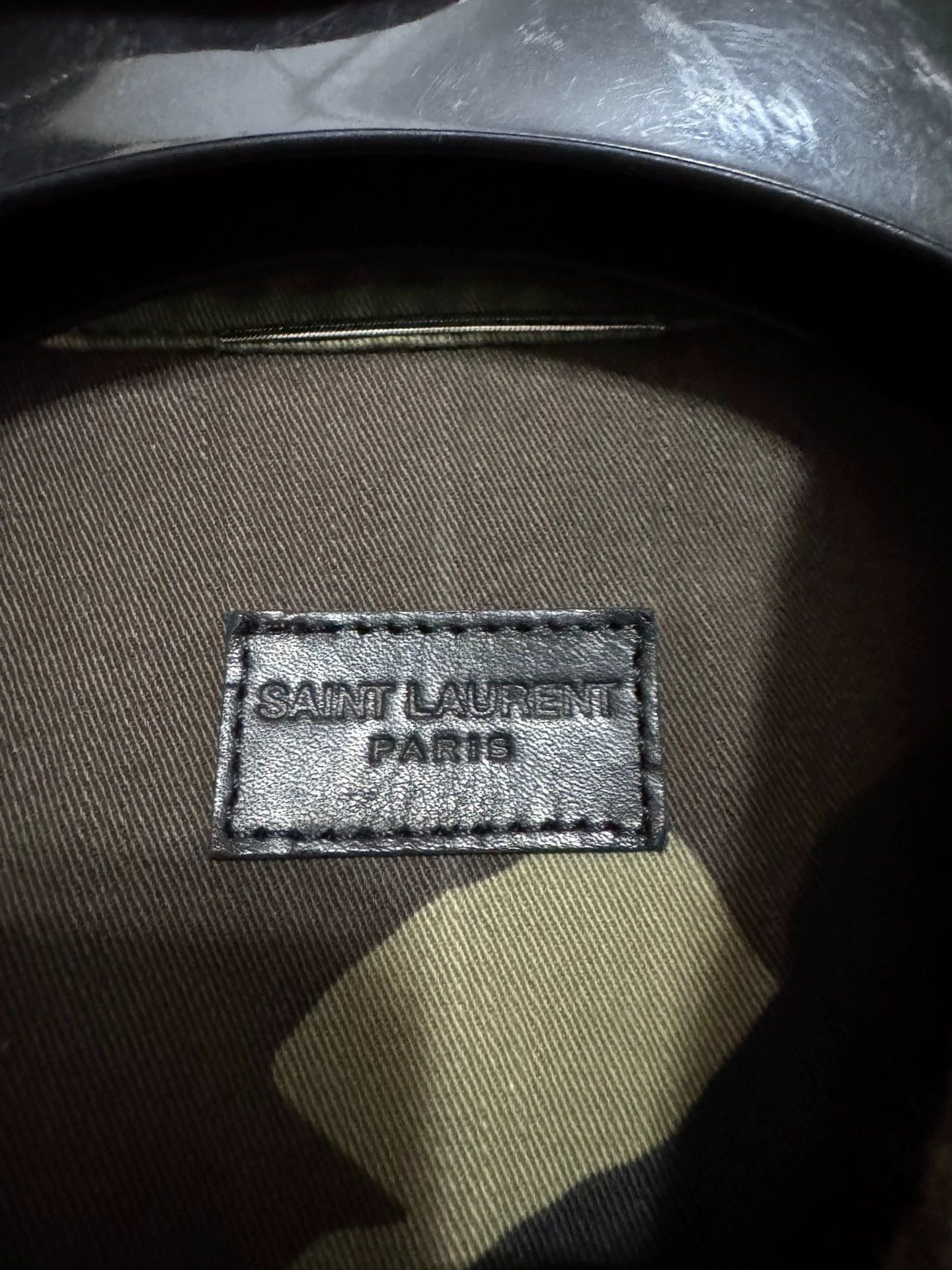 Saint Laurent Paris Saint Laurent Four-Pocket Military Camouflage Jacket Size US S / EU 44-46 / 1 - 6 Thumbnail
