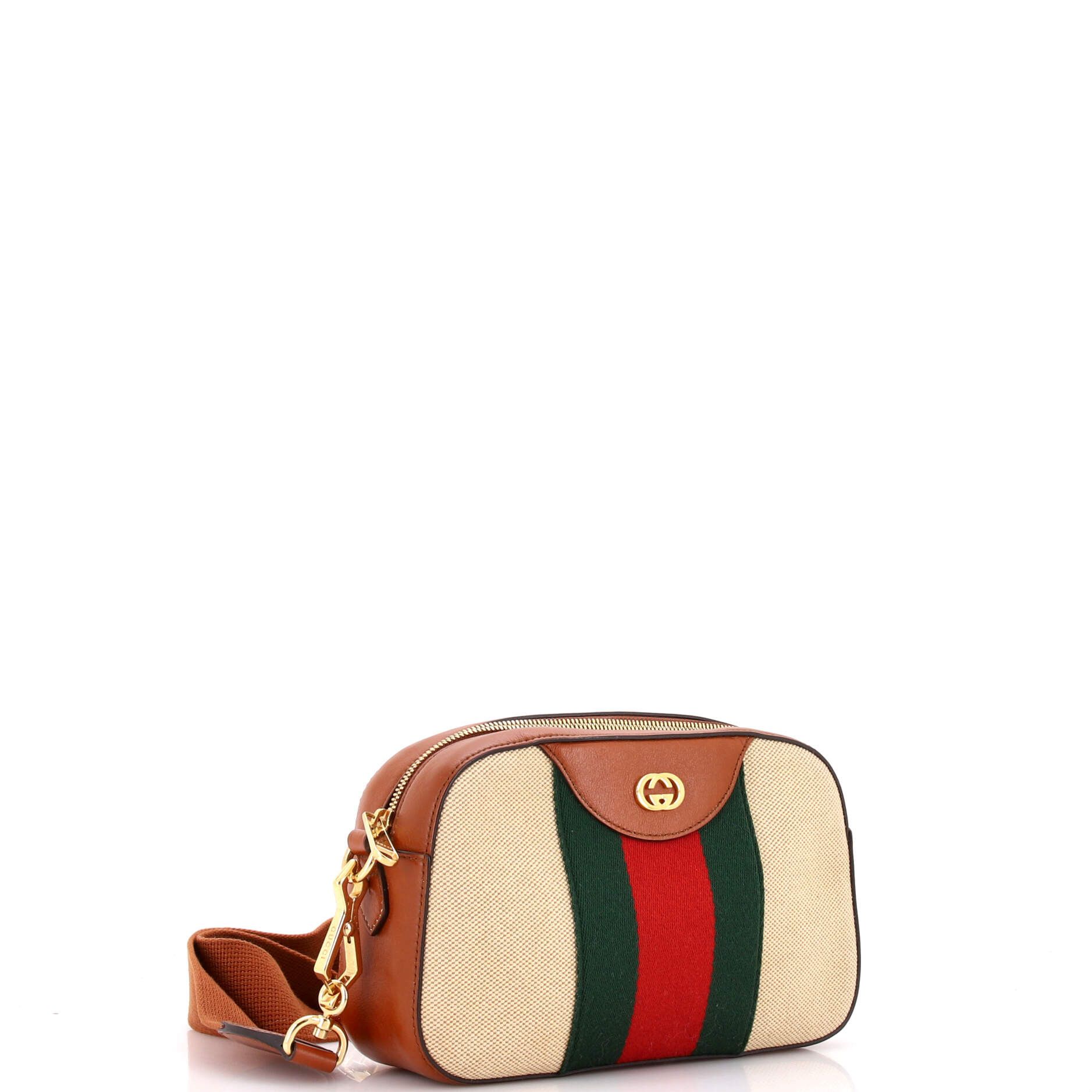Gucci Camera Bag Vintage Web Canvas Size ONE SIZE - 1 Thumbnail