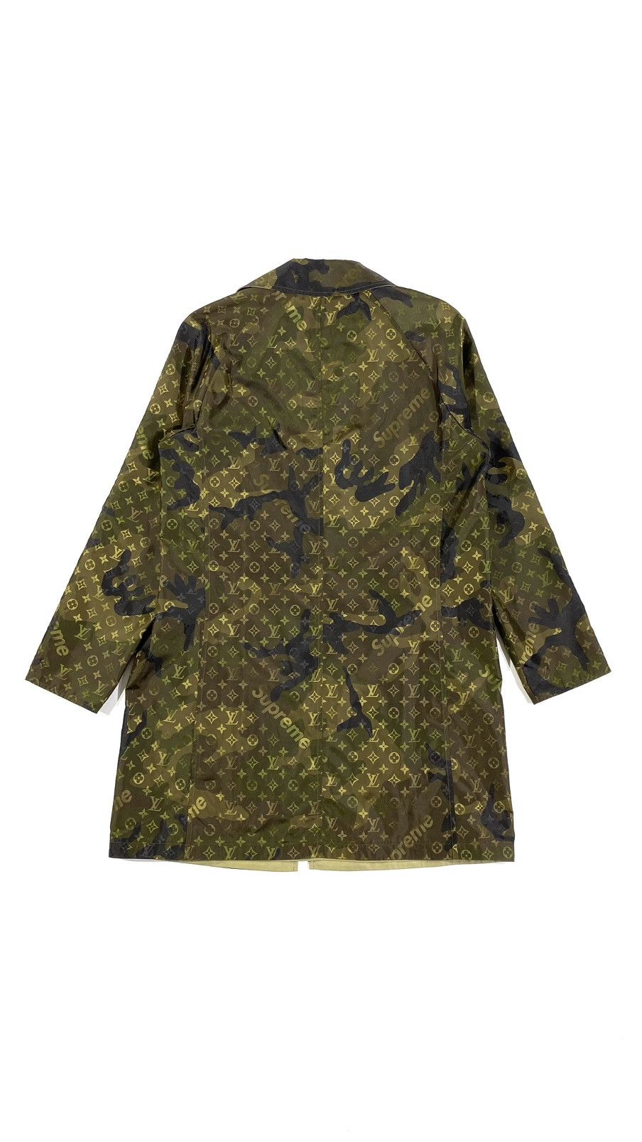 Louis Vuitton × Supreme LOUIS VUITTON X SUPREME Trench Coat 50 Camouflage Reversible Size US M / EU 48-50 / 2 - 2 Thumbnail