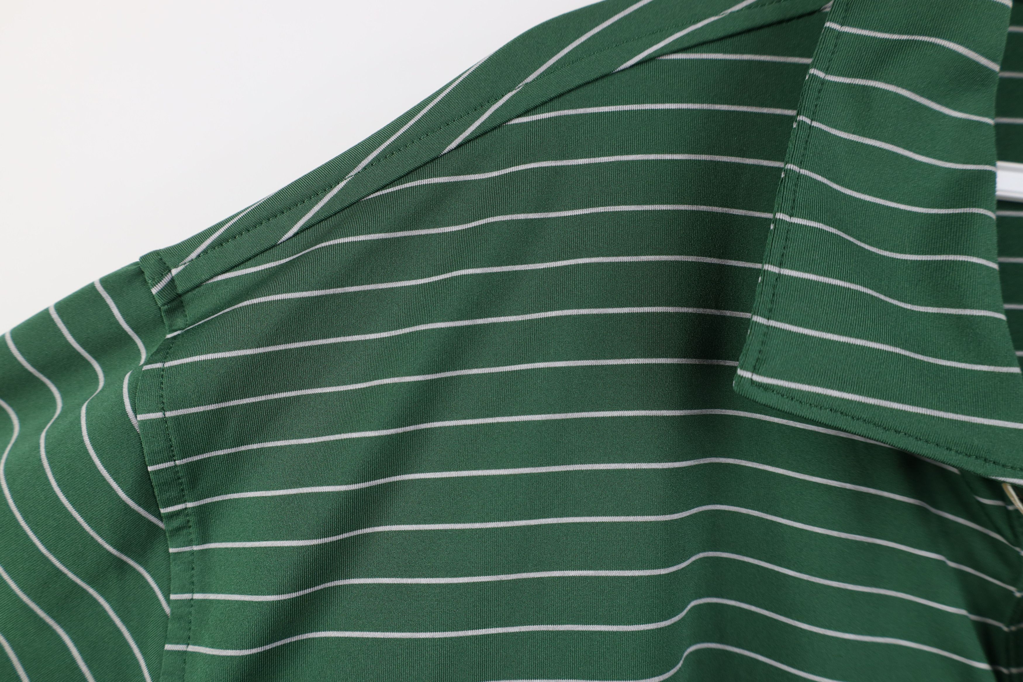 Peter Millar Peter Millar Summer Comfort Striped Knit Golf Polo Shirt Size US XXL / EU 58 / 5 - 6 Thumbnail