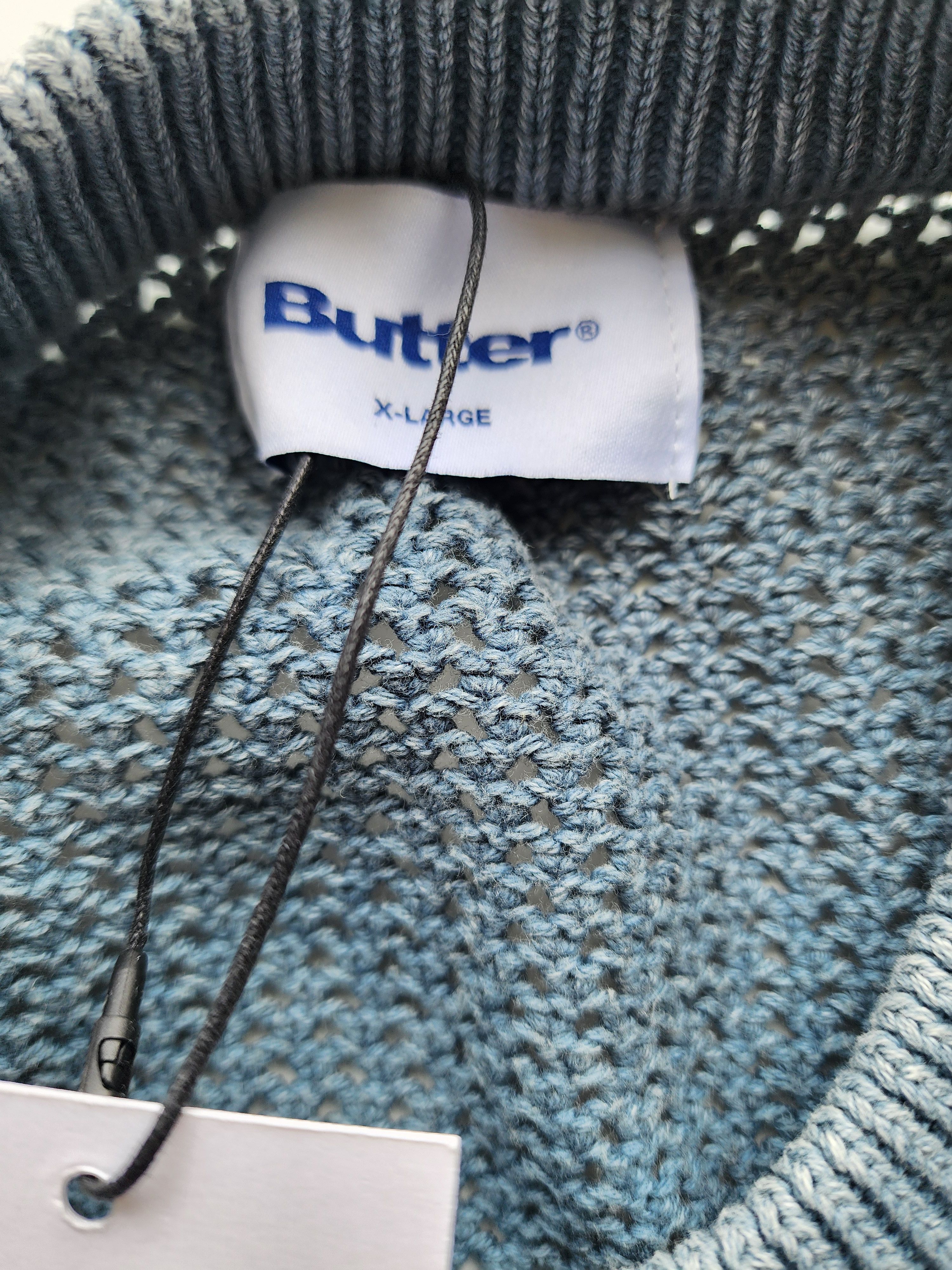 Butter Goods Washed Knitted Sweater Size US XL / EU 56 / 4 - 6 Thumbnail