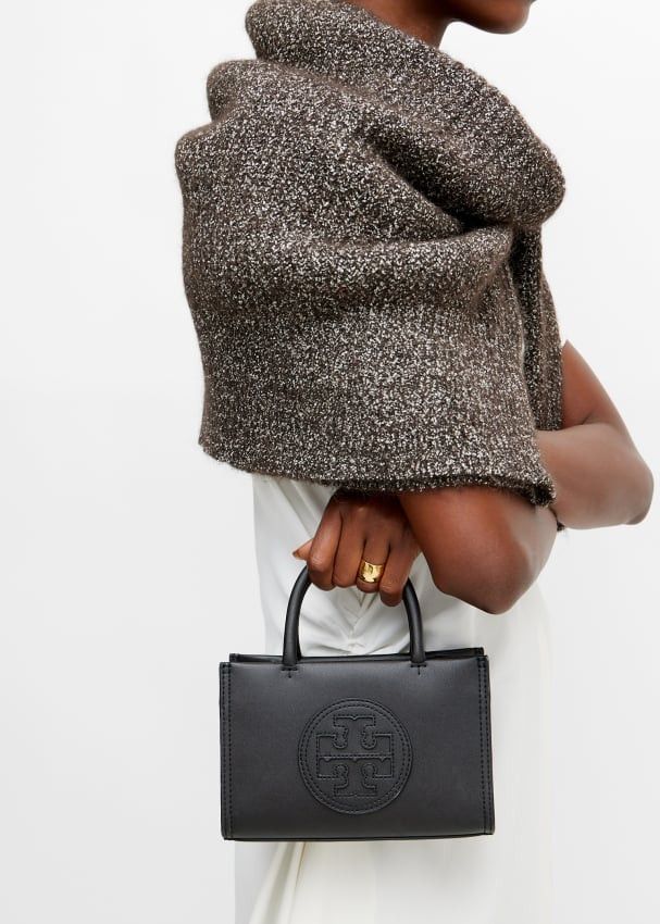 Tory Burch o1s22i1n1024 Size: OS / Ella Bio Mini Tote Bag in Black Size ONE SIZE - 2 Thumbnail