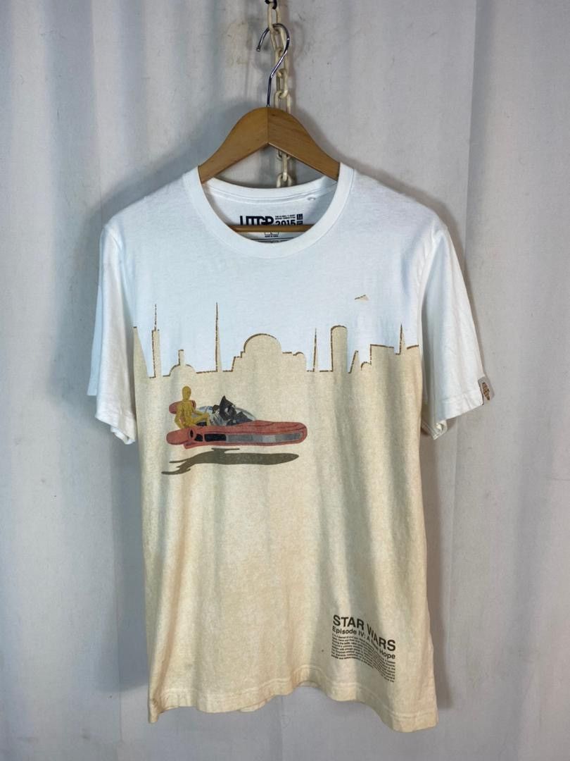 Star Wars × Uniqlo Star Wars x utgp 2015 overprint tshirt Size US L / EU 52-54 / 3 - 1 Thumbnail