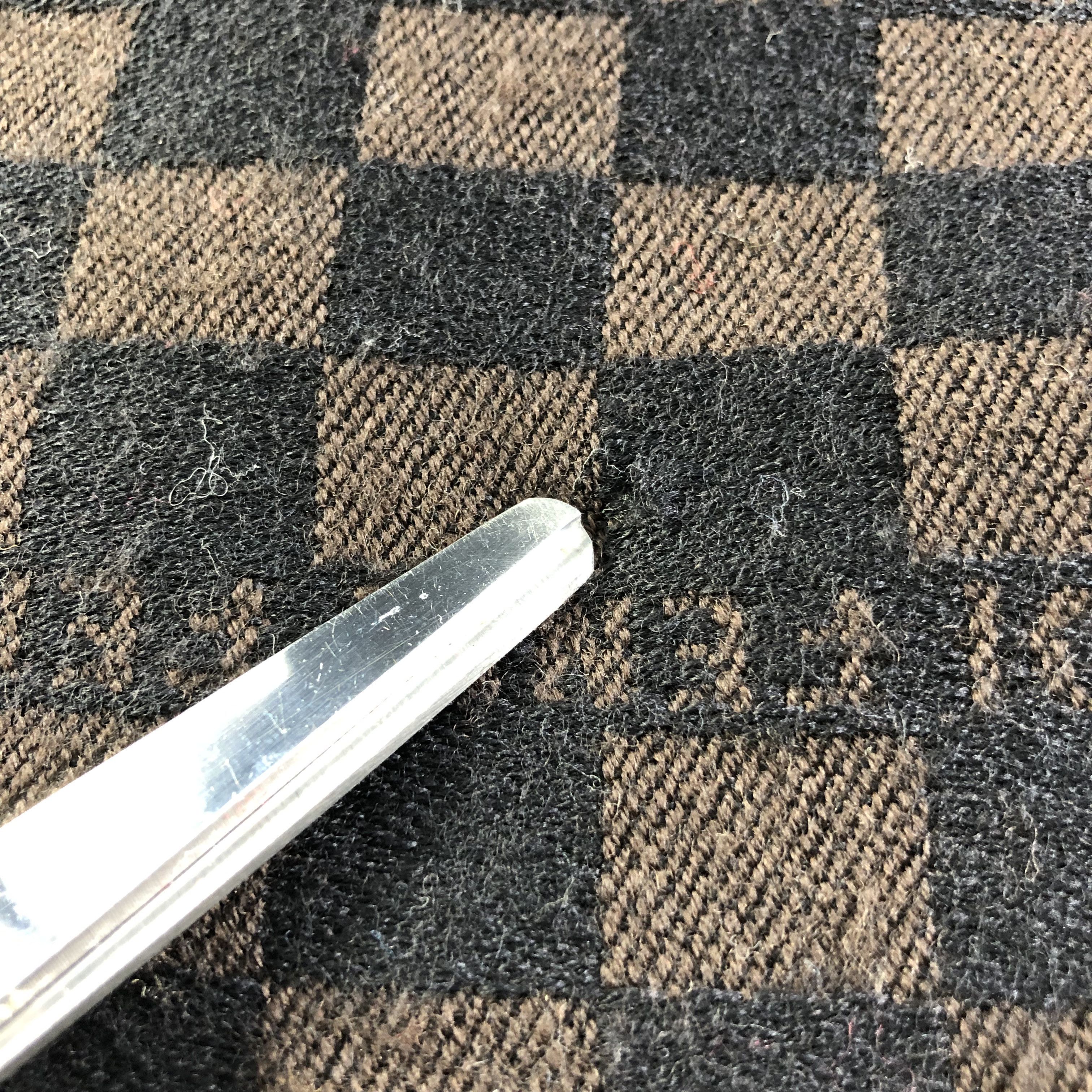 Fendi FENDI Checkered Wool Scarf Muffler Neckwear V2103 Size ONE SIZE - 13 Thumbnail