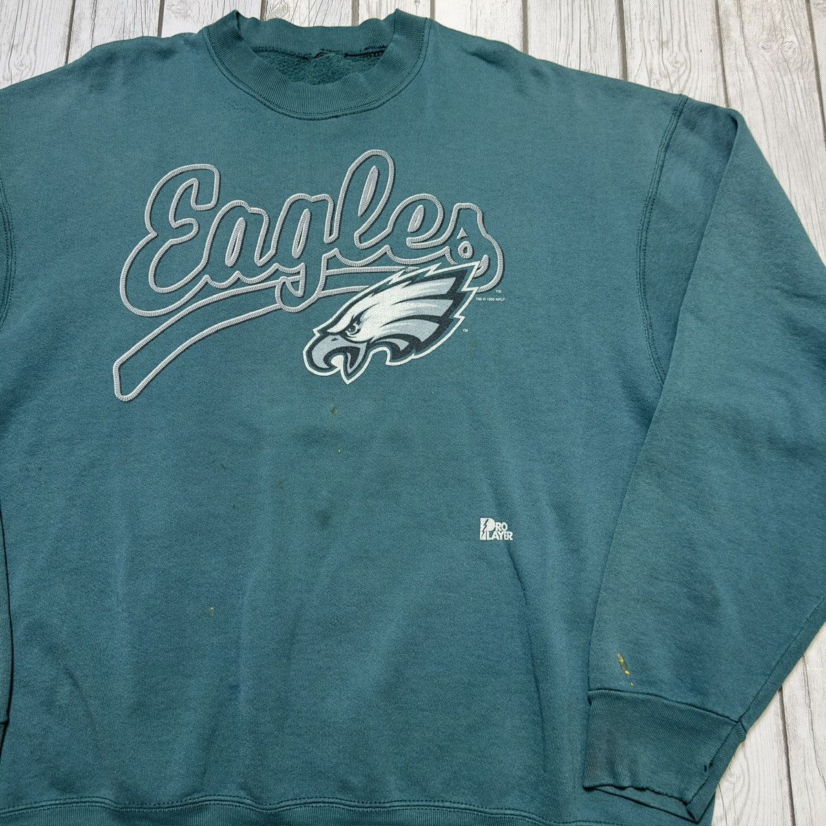 NFL × Pro Player × Vintage Vintage Philadelphia Eagles sweatshirt Size US XXL / EU 58 / 5 - 3 Thumbnail
