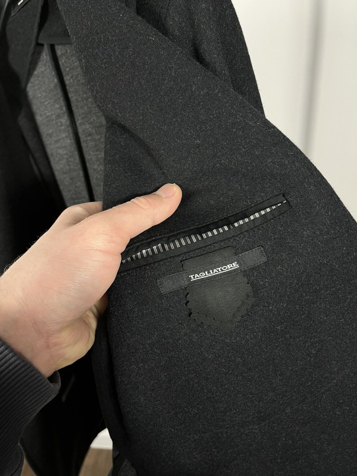 Tagliatore Tagliatore Virgin Wool Blazer 48R Made in Italy Slim Fit Size US M / EU 48-50 / 2 - 7 Thumbnail
