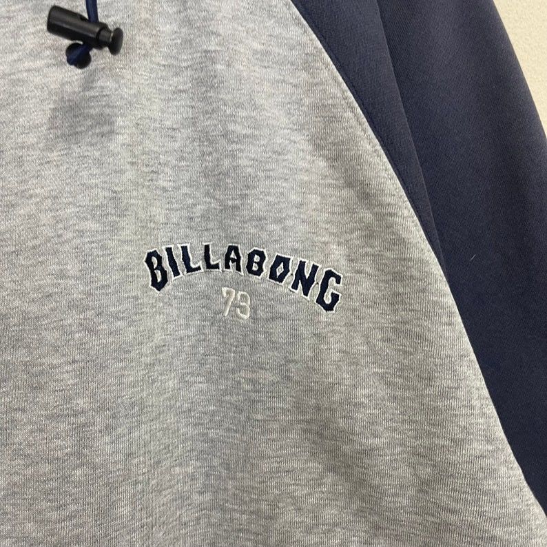 Billabong Vintage 90s Billabong Small Logo Zipper Fullzip Hoodie Size US L / EU 52-54 / 3 - 2 Thumbnail