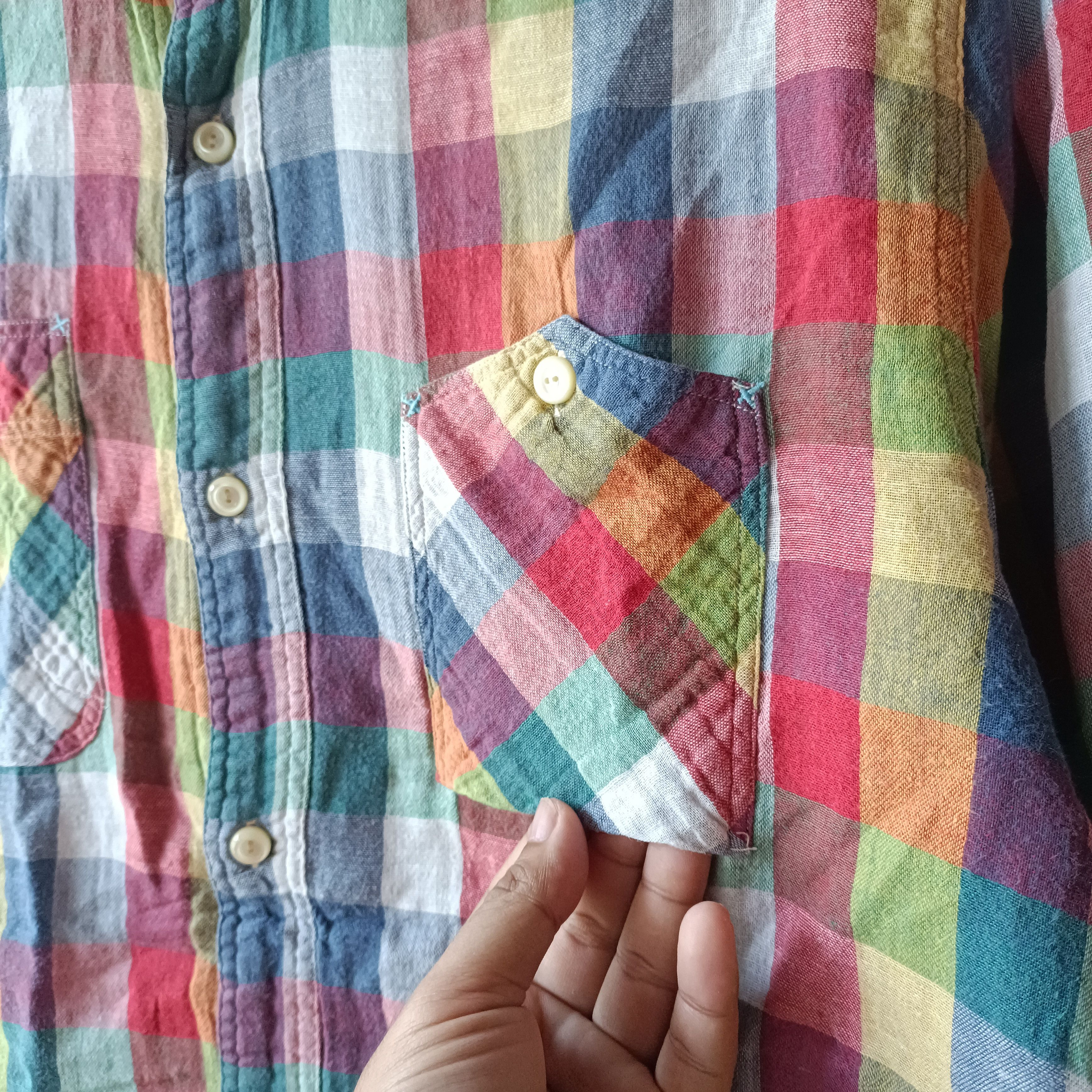 Sugar Cane Sugar cane Vintage Checkered Shirt Size US S / EU 44-46 / 1 - 4 Thumbnail
