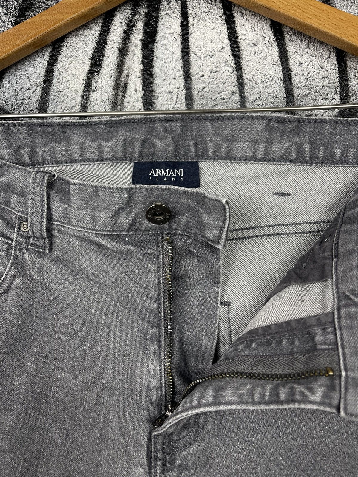 Armani Armani Jeans Grey Tapered Jeans Men’s Size W34 L32 Size US 34 / EU 50 - 8 Thumbnail