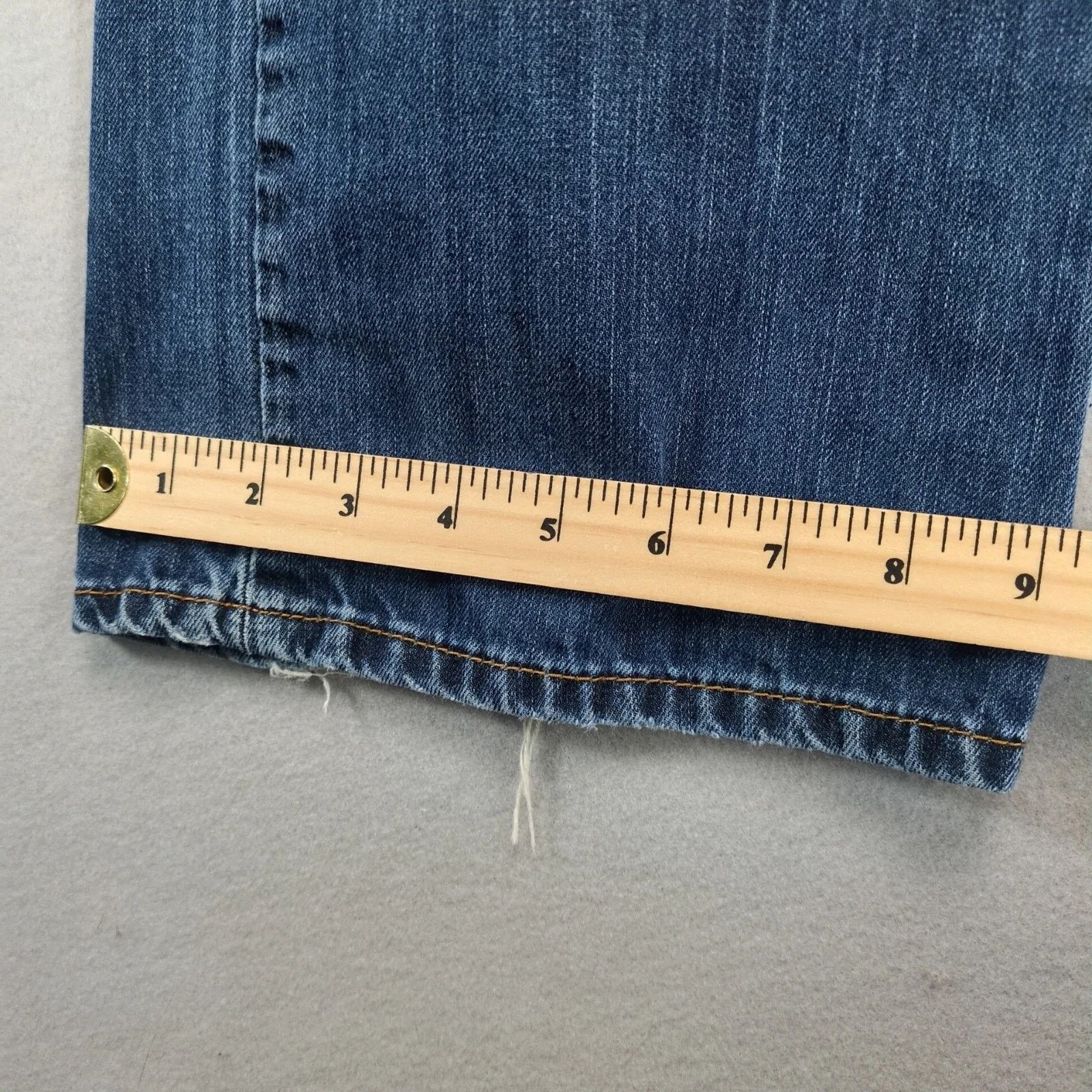 Gap Gap Loose Fit Jeans Men's 36x29 Dark Wash Straight Wide Leg Size US 35 - 6 Thumbnail