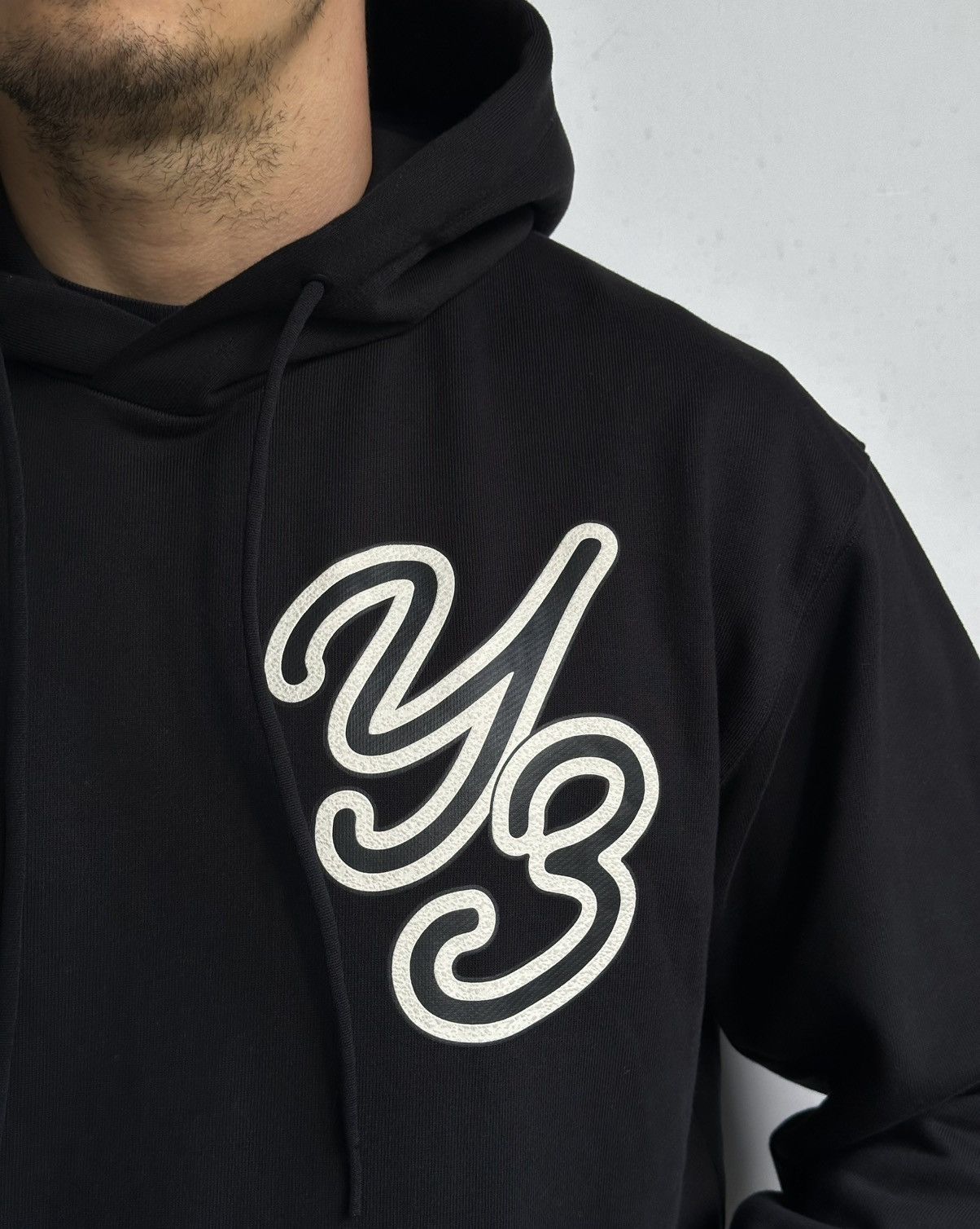 Y-3 Y-3 GRAPHIC LOGO HOODIE 100% organic cotton Size M Size US M / EU 48-50 / 2 - 2 Thumbnail