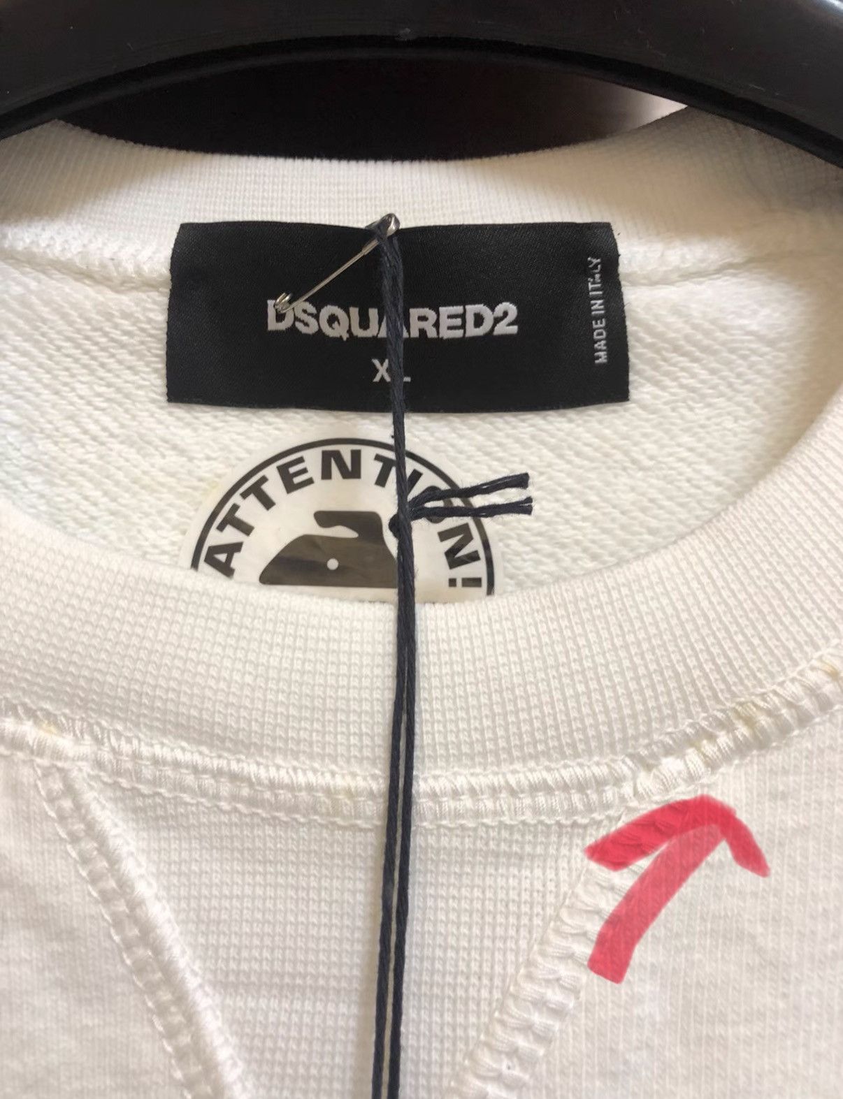Dsquared2 Dsquared2 Runway Swallow Hoodie J2 Size US XL / EU 56 / 4 - 4 Thumbnail