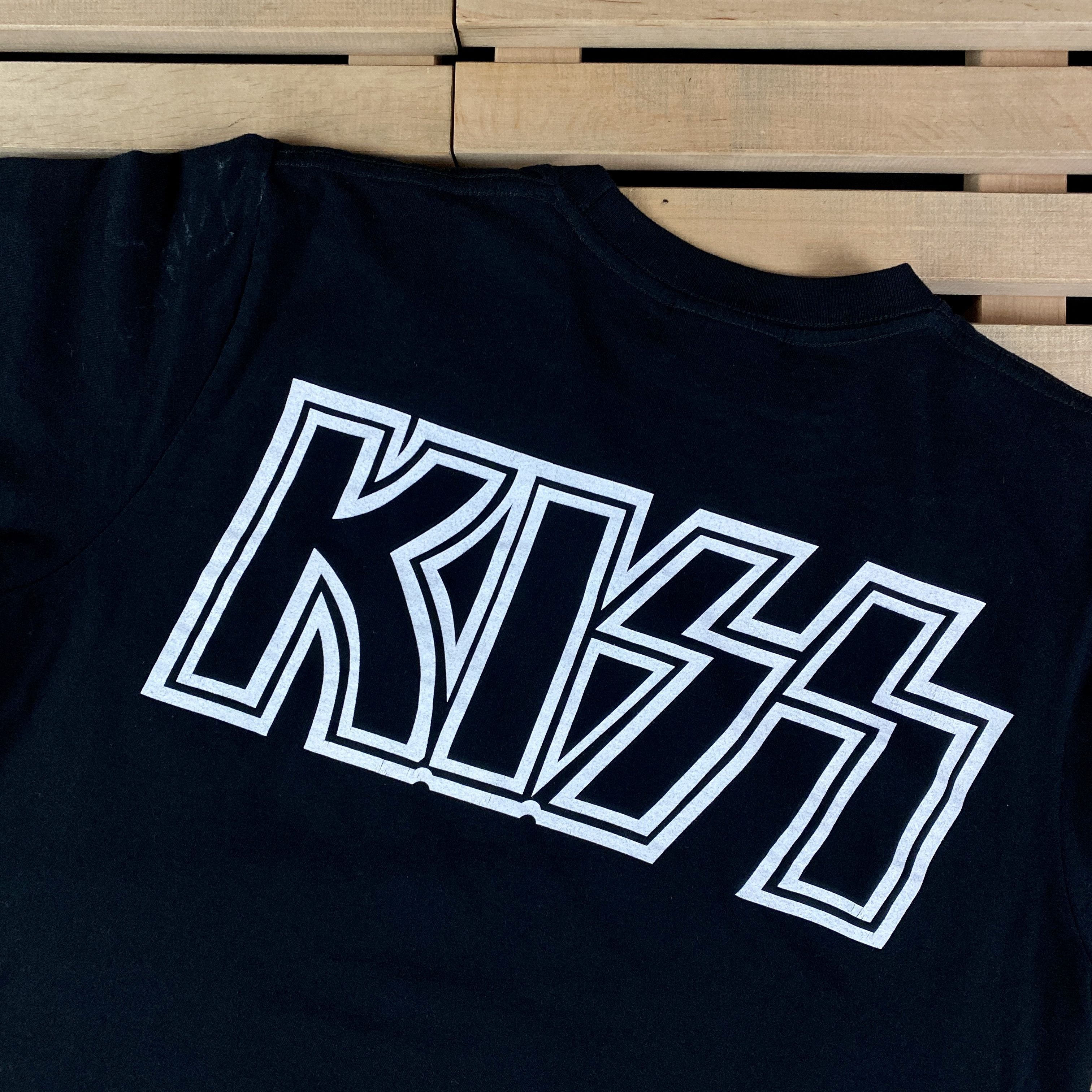 KISS × Vintage Mens Vintage T-Shirt Kiss Peter Criss Size M Size US M / EU 48-50 / 2 - 4 Thumbnail