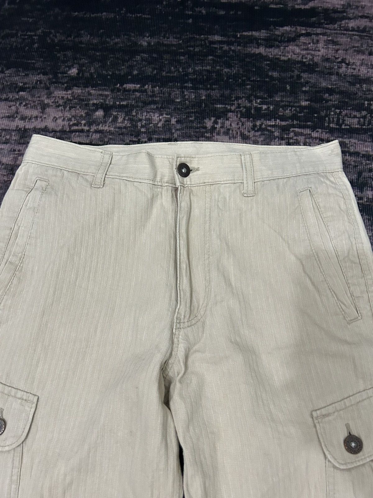 Takeo Kikuchi Vintage Takeo Kikuchi Herringbone Cargo Pants Size US 30 / EU 46 - 7 Thumbnail