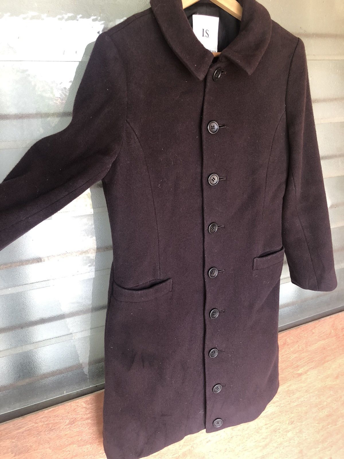 Issey Miyake Vintage IS Sunao Kuwahara Long Coat Jacket Size US M / EU 48-50 / 2 - 5 Thumbnail
