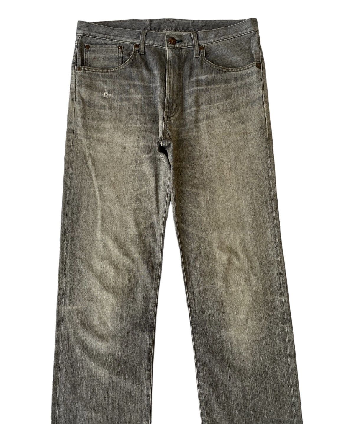 Edwin FADED DISTRESSED DENIM BAGGY EDWIN JAPAN UNDERCOVER STYLE Size US 36 / EU 52 - 3 Thumbnail