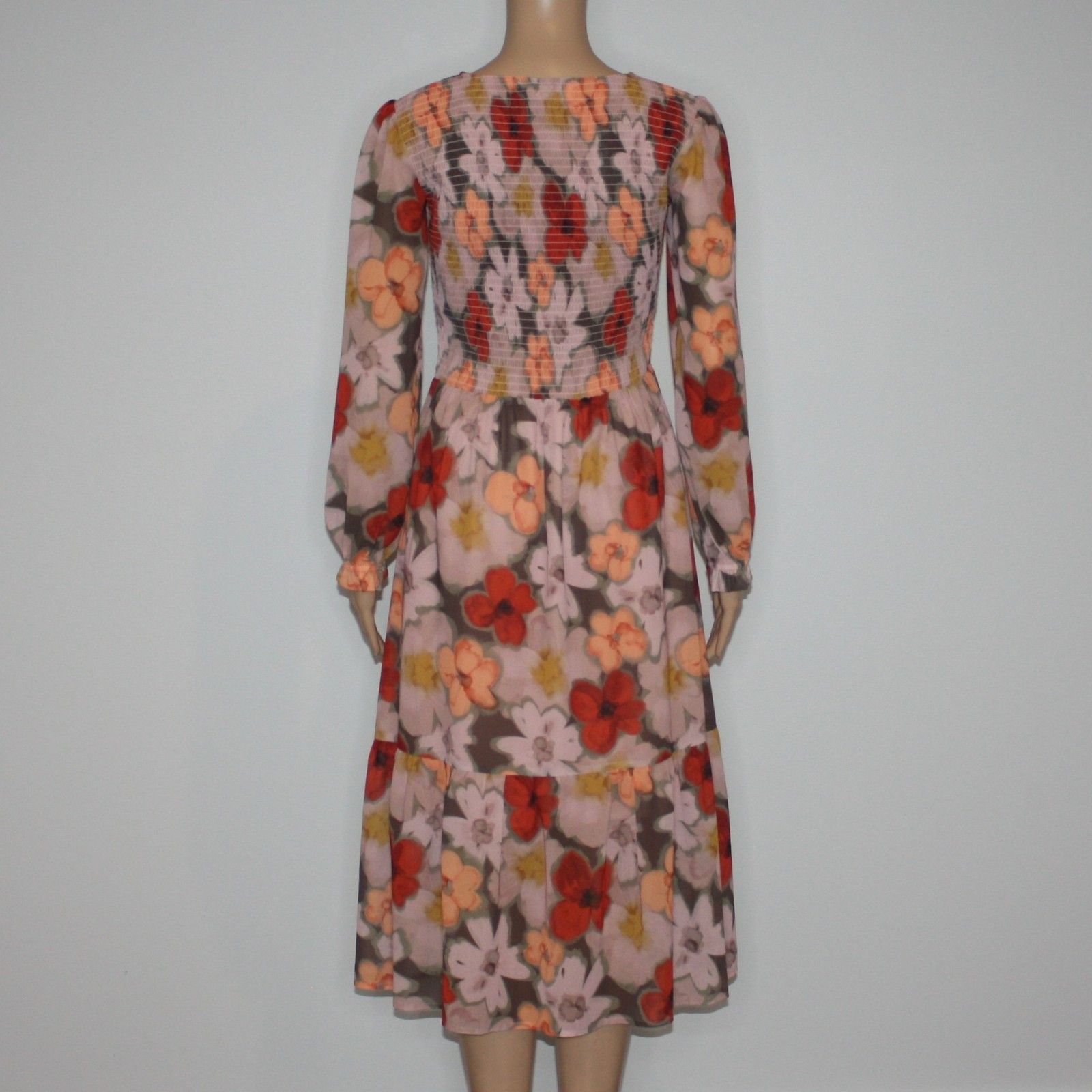 Other Mad About Style X Jilly Box Floral Print Grace Midi Dress Size S / US 4 / IT 40 - 4 Thumbnail