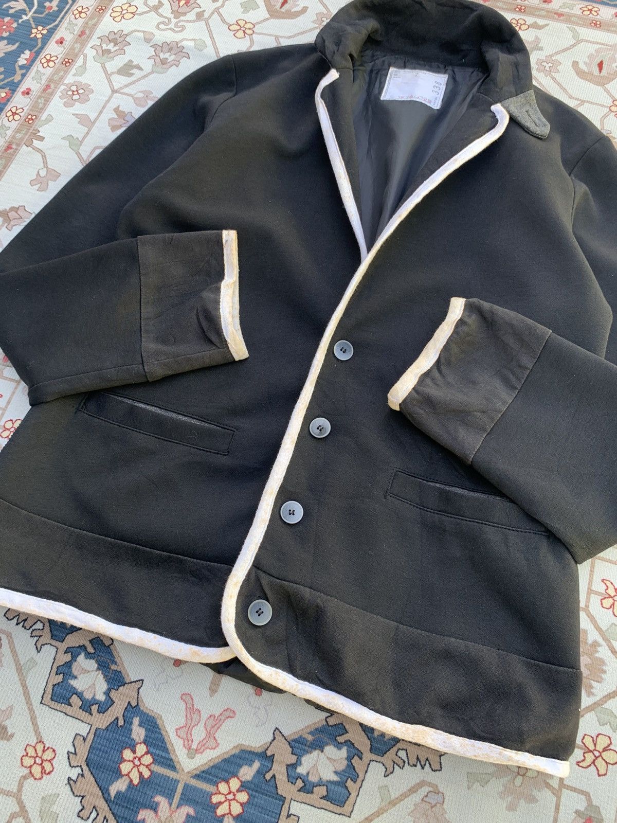 Sacai SACAI AW12 HYBRID CASHMERE COAT Size M / US 6-8 / IT 42-44 - 6 Thumbnail
