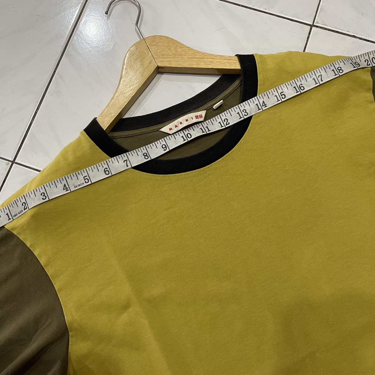 Marni × Uniqlo Marni uniqlo twotone color tee Size US L / EU 52-54 / 3 - 8 Thumbnail