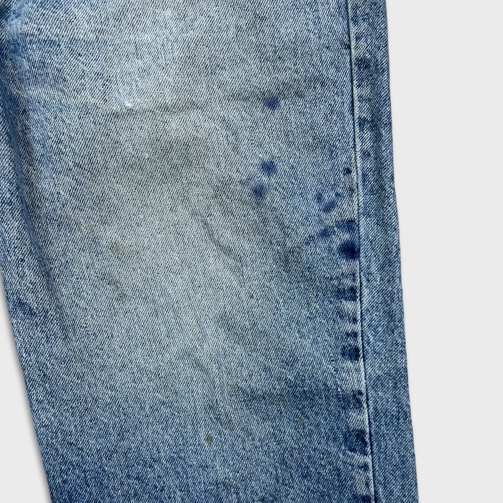 Levi's × Vintage Vintage 619 Levi's Jeans 33x26 Orange Tab Faded 90s Denim Size US 33 - 5 Thumbnail