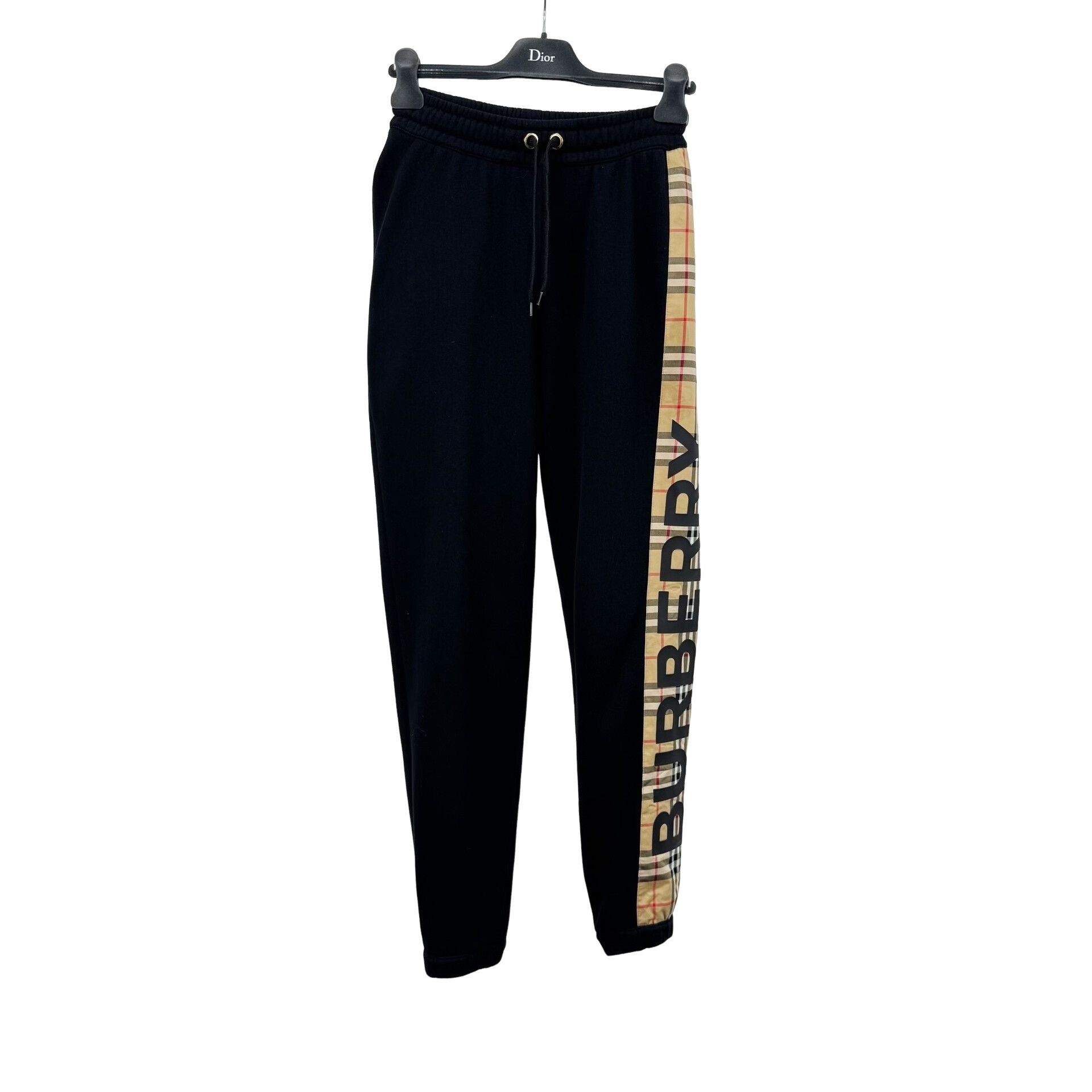 Burberry Burberry Check Side Logo Sweatpants XXS Size US 26 / EU 42 - 1 Thumbnail