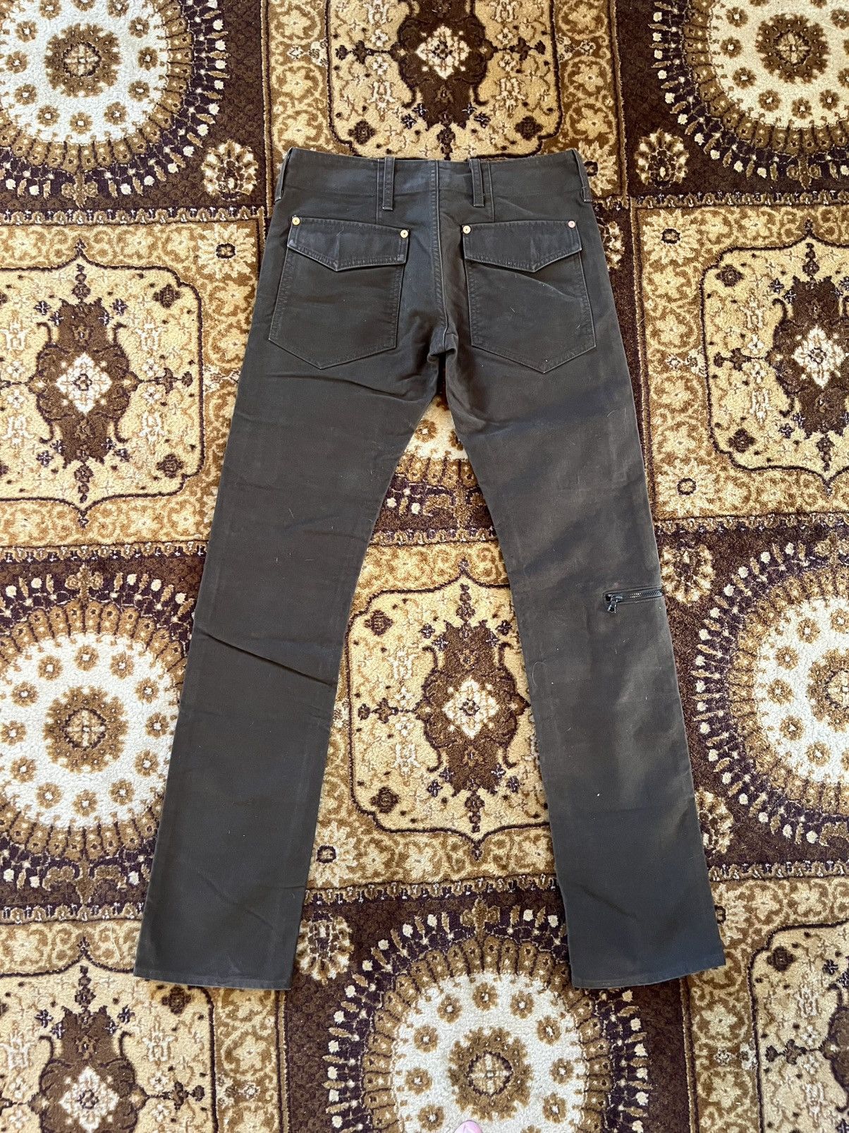 Full Count & Co. Fullcount army cargo pants riri zip rare Size US 28 / EU 44 - 2 Thumbnail