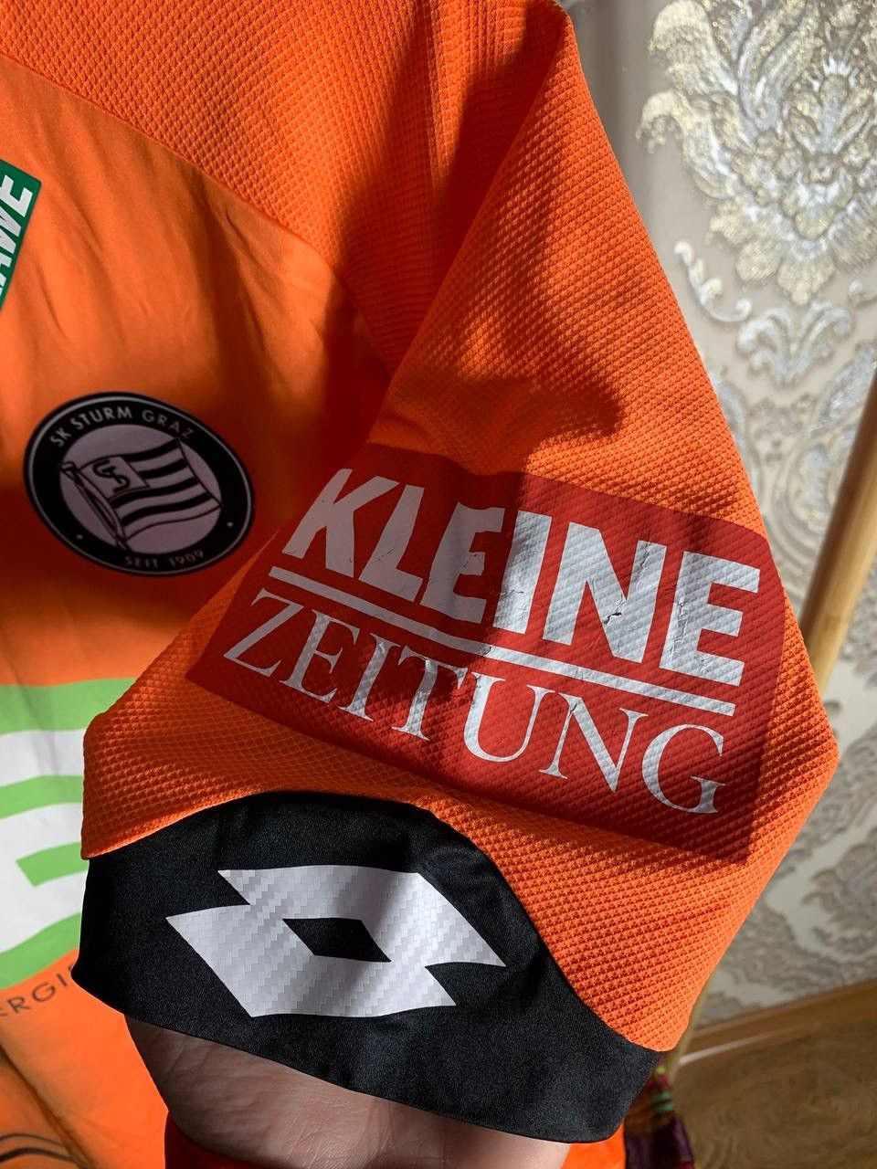Vintage VERY RARE LOTTO FC SK STURM GRAZ ITALY SOCCER JERSEY Y2K 90s Size US XXL / EU 58 / 5 - 7 Thumbnail